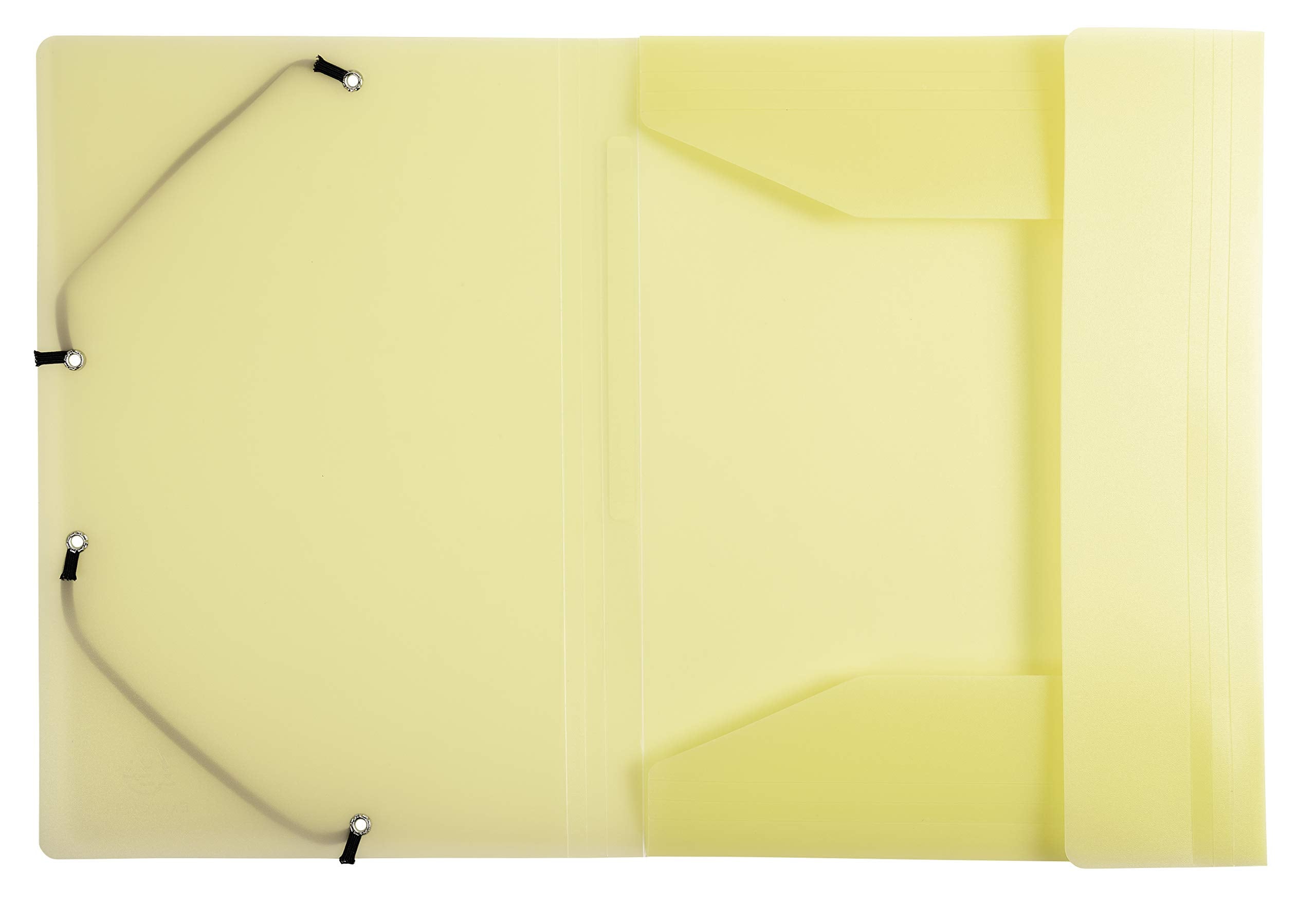 Exacompta Chromaline 55170E Elasticated 3-Flap File Folders | A4, 250 Sheets, Pack of 5 Pastel Colours 8
