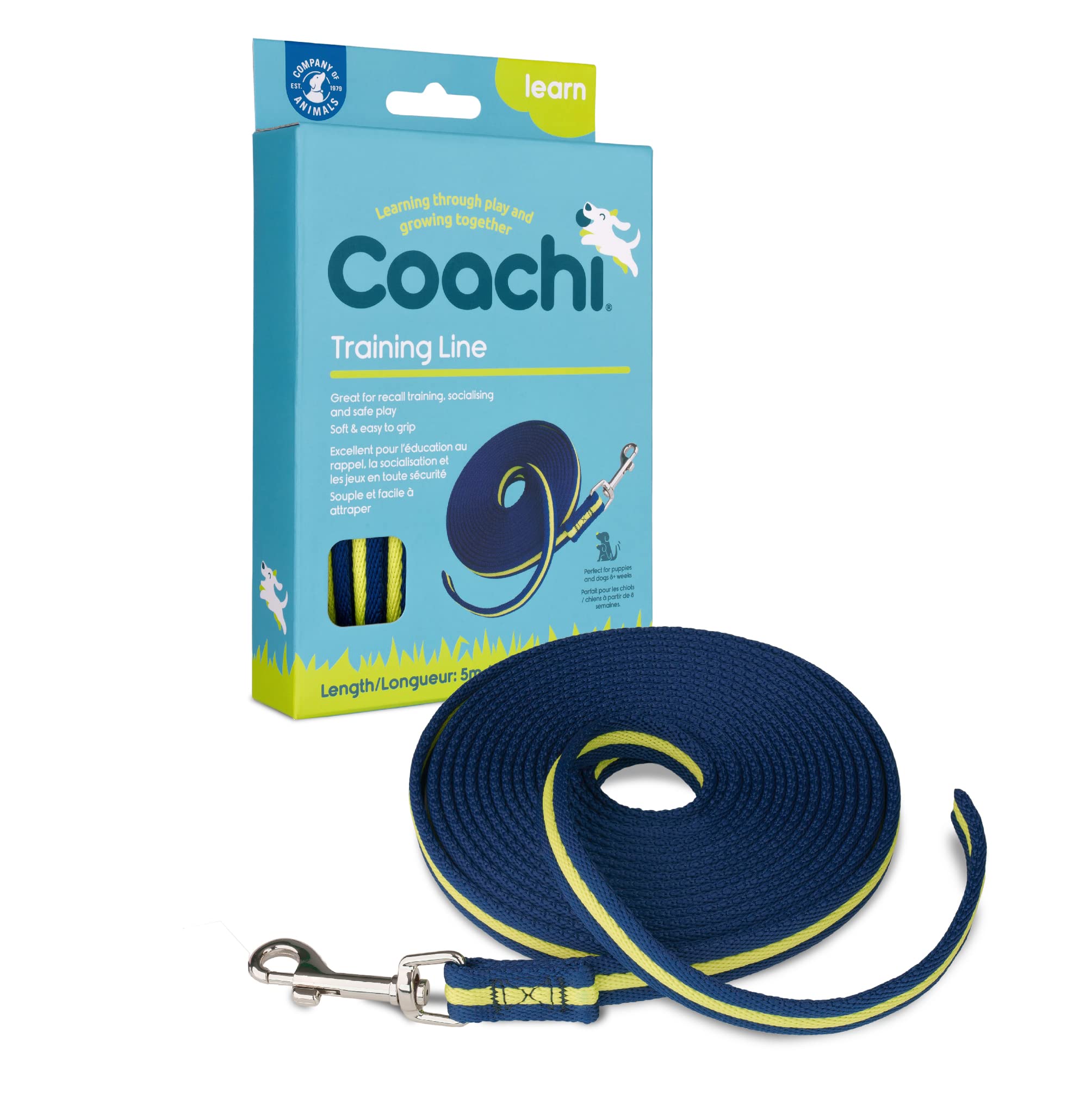 Coachi 5m Training Lead - Recall Training | Lightweight Nylon 1