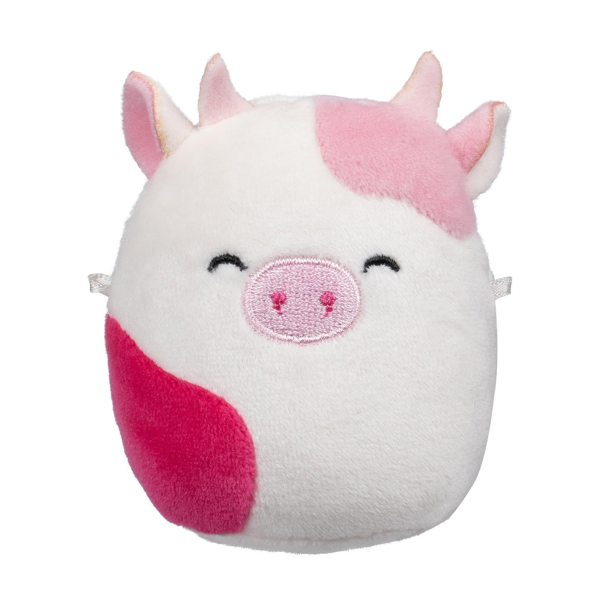 Squishmallows Micromallows 4-Pack Plush - Trudy Ladybug, Caedyn Cow, Maui Pineapple, Minya Mushroom 6