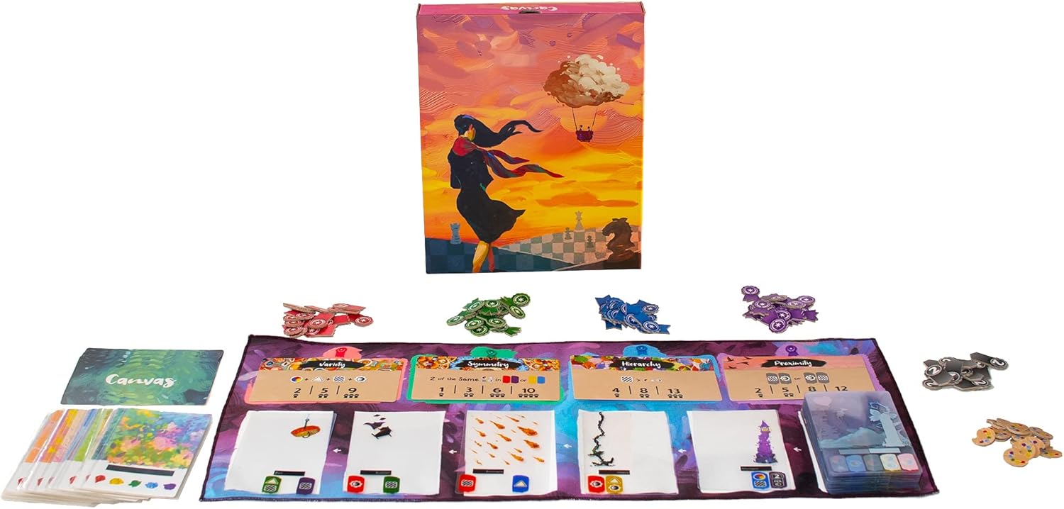 Road to Infamy Games Canvas Board Game for 1 to 5 Players Ages 14+ 30 Minute Play 5
