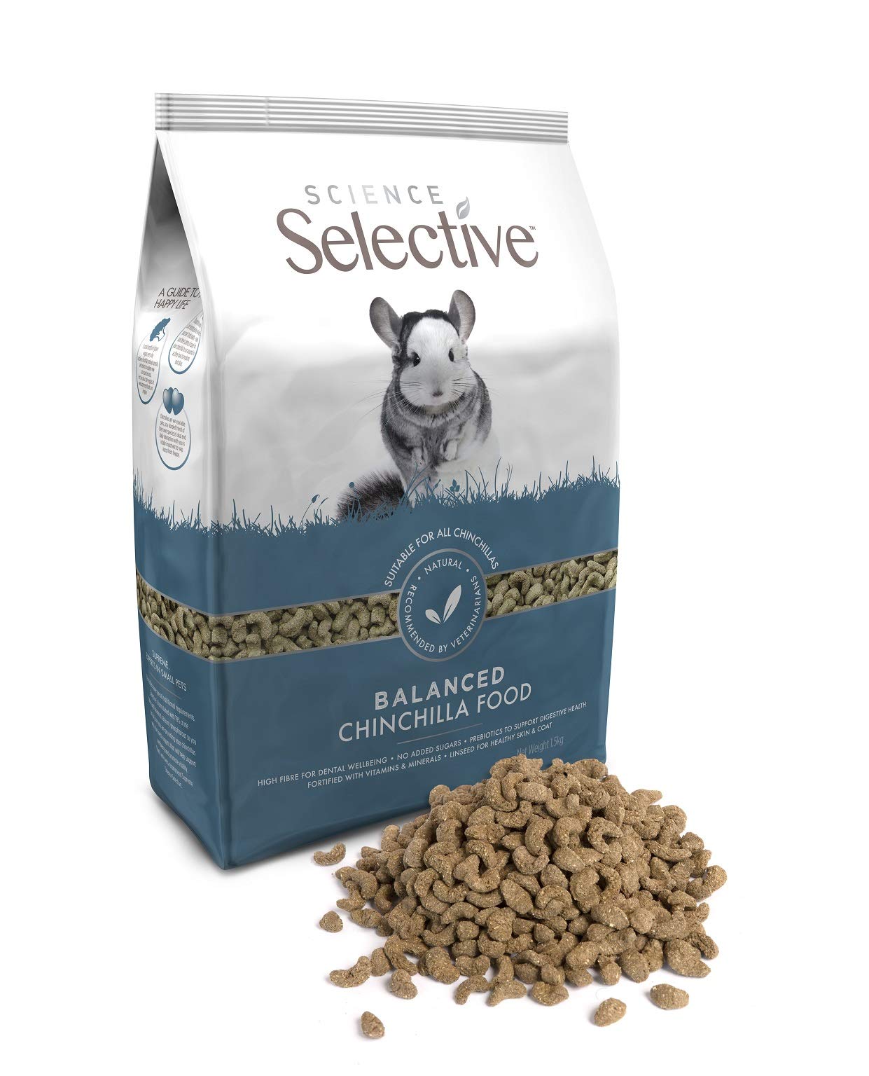 Supreme Science Selective Chinchilla Food 1.5kg