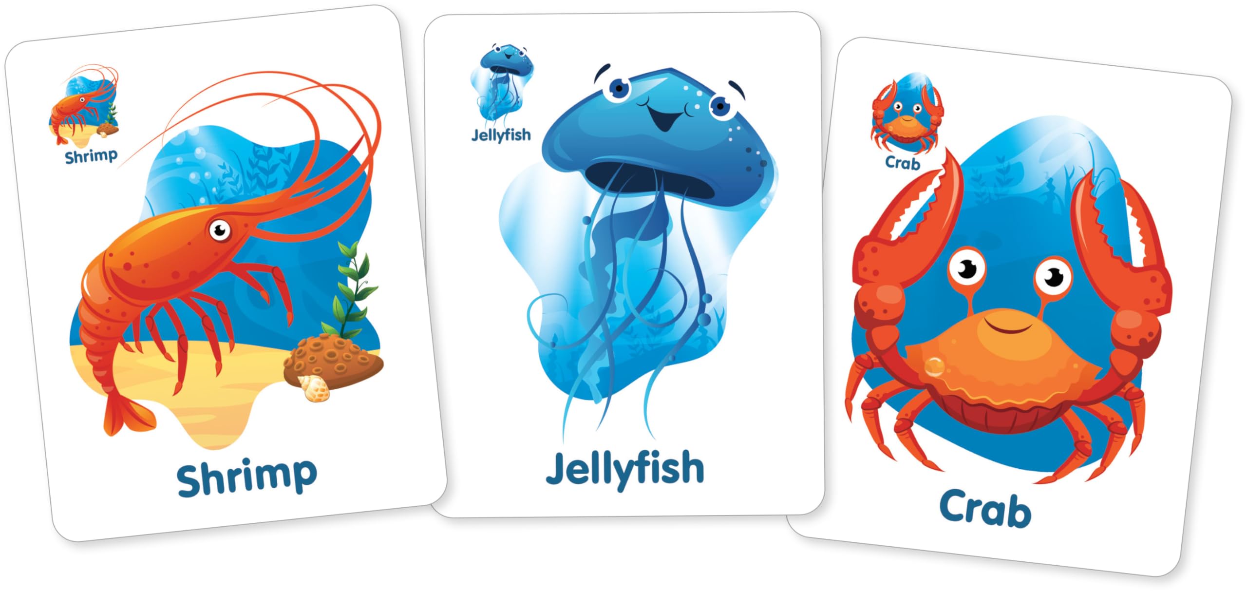 Outset Media Go Fish Card Game - Classic Family Game | 36 Oversized Cards | Multicolor