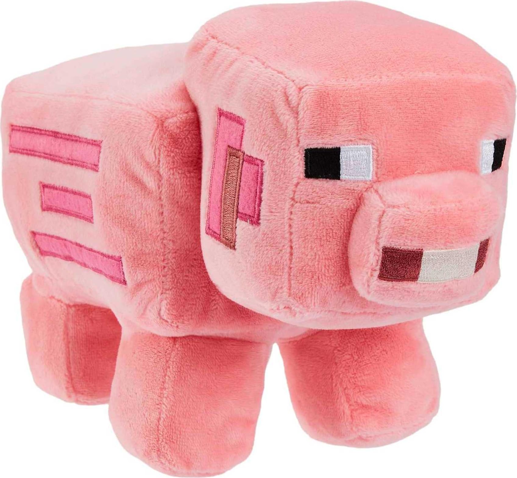 Mattel Minecraft Plush Pig Character Doll - 8-inch Collectible Soft Toy for Ages 3+ 5