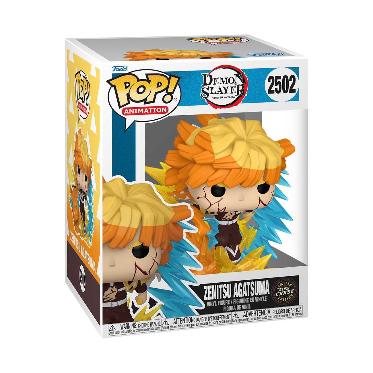 Funko POP! Premium Demon Slayer Zenitsu Agatsuma Vinyl Figure - Chase Variant, 3.75 inches 3