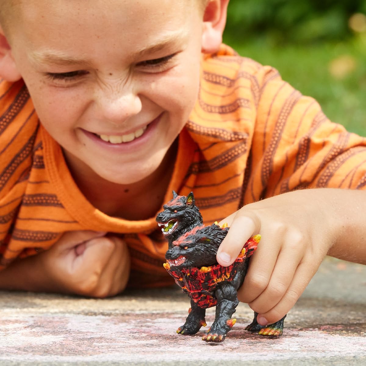 Schleich Eldrador Lava Monster Hellhound Action Figure | Ages 7+ | Model 42451 3