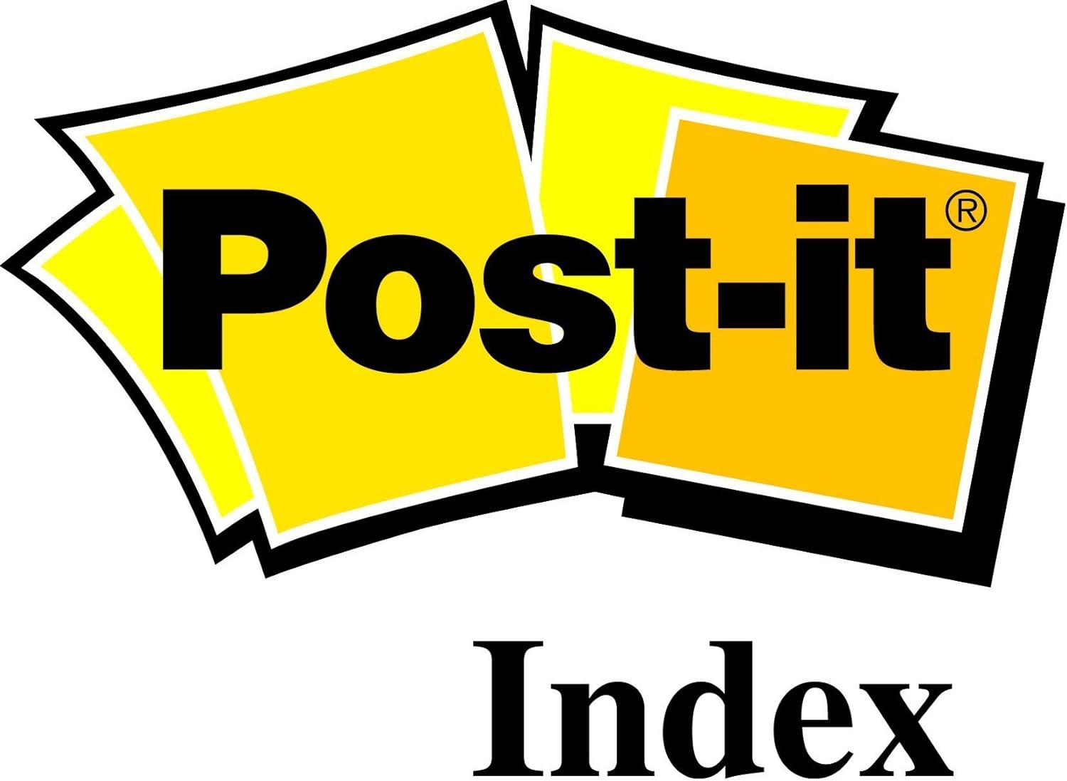 Post-it Index Medium Strong Filing Tabs - Assorted Colour (Pack of 12)
