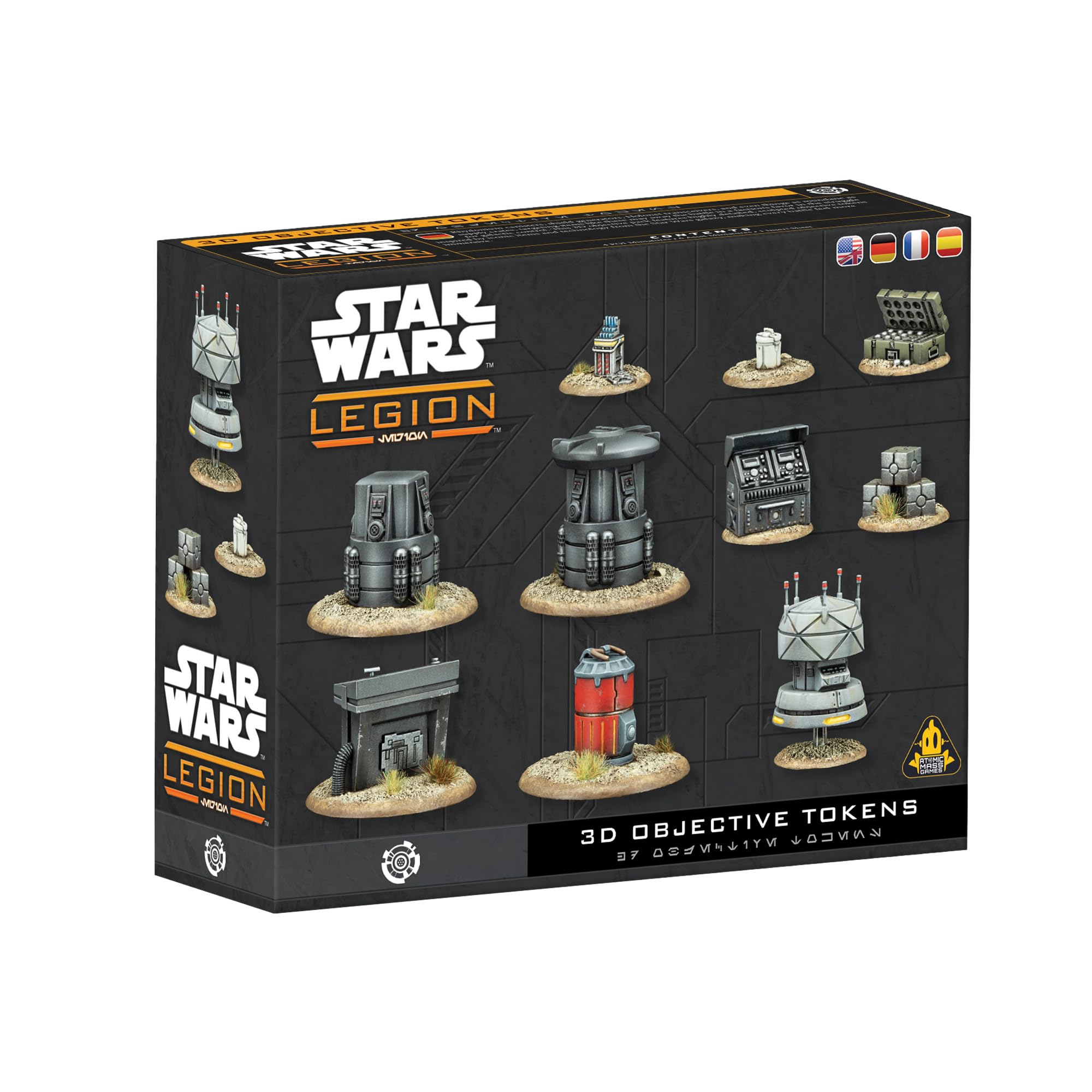 Asmodee Star Wars: Legion 3D Objective Tokens | 10 Markers | Miniature Board Game Accessory 1