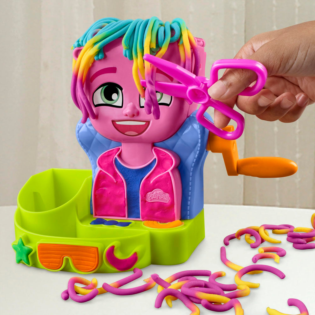 Play-Doh Hair Stylin' Salon Playset - Creative Styling Fun for Ages 3+