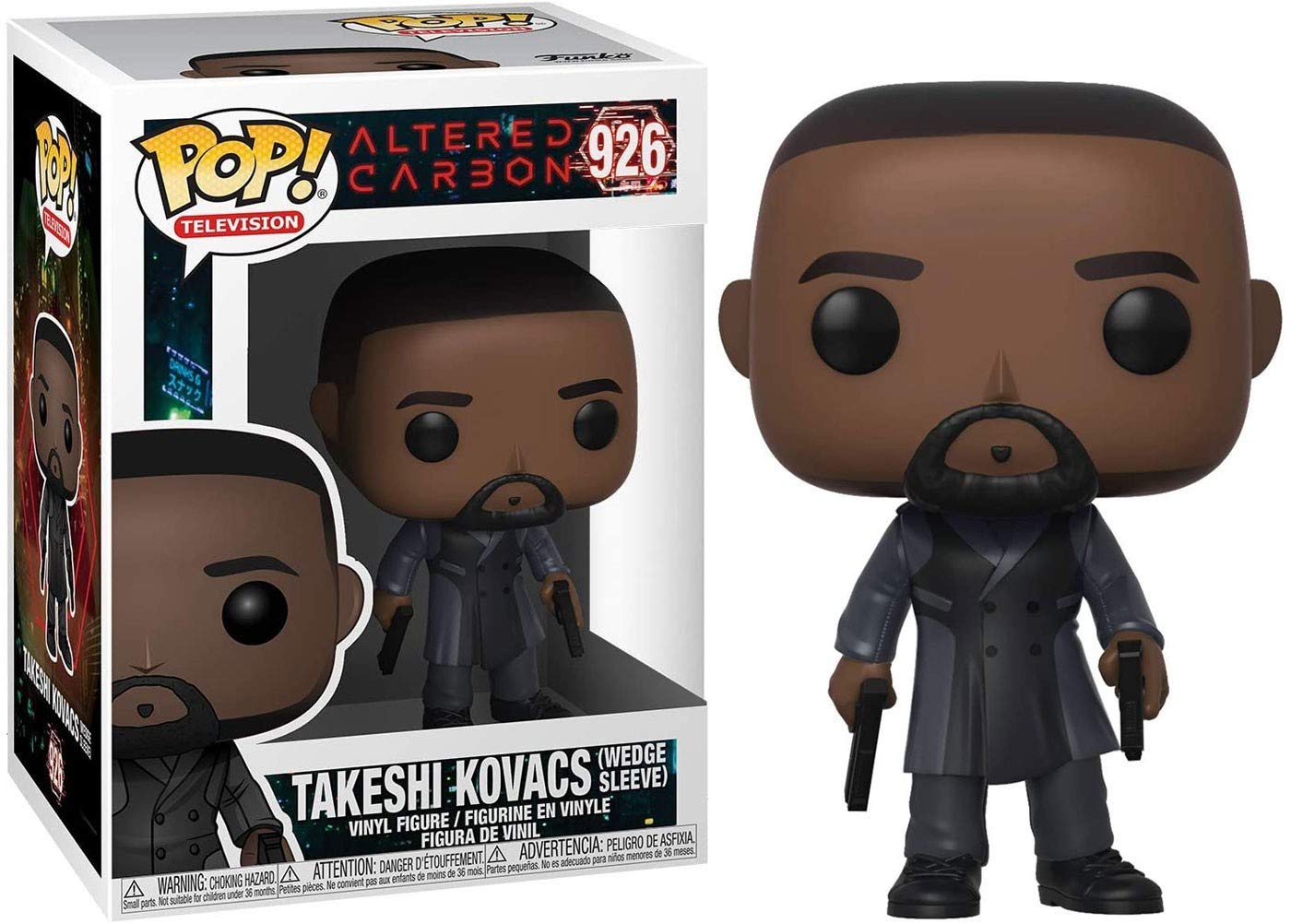 Funko Pop! Television Altered Carbon - Takeshi Kovacs (Wedge Sleeve) Vinyl Figure 47232 3