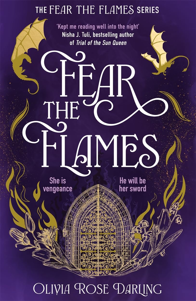Zaffre Fear the Flames by Olivia Rose Darling | Paperback, 384 Pages