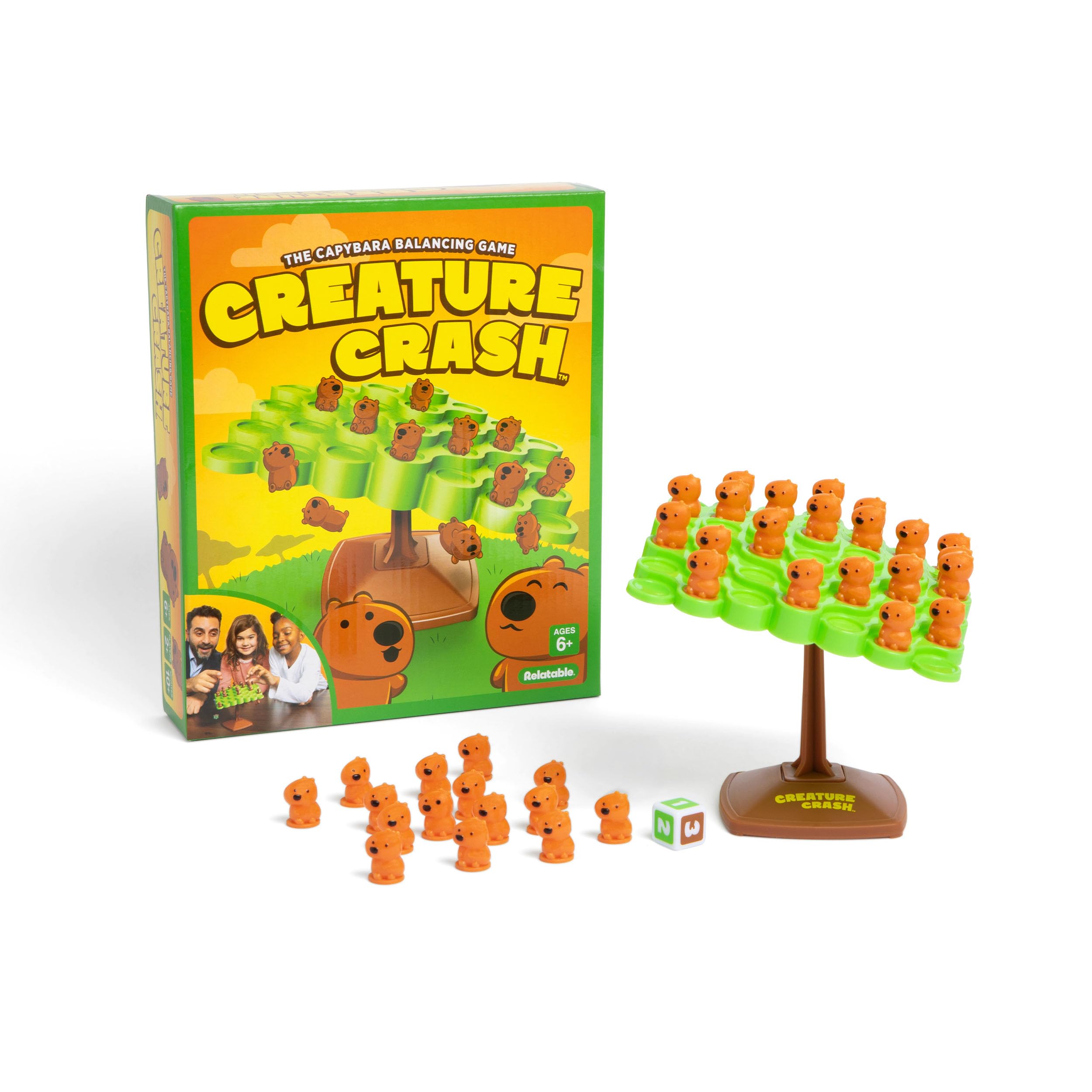 WHAT DO YOU MEME? Creature Crash Balancing Game | Family Game | Ages 6+