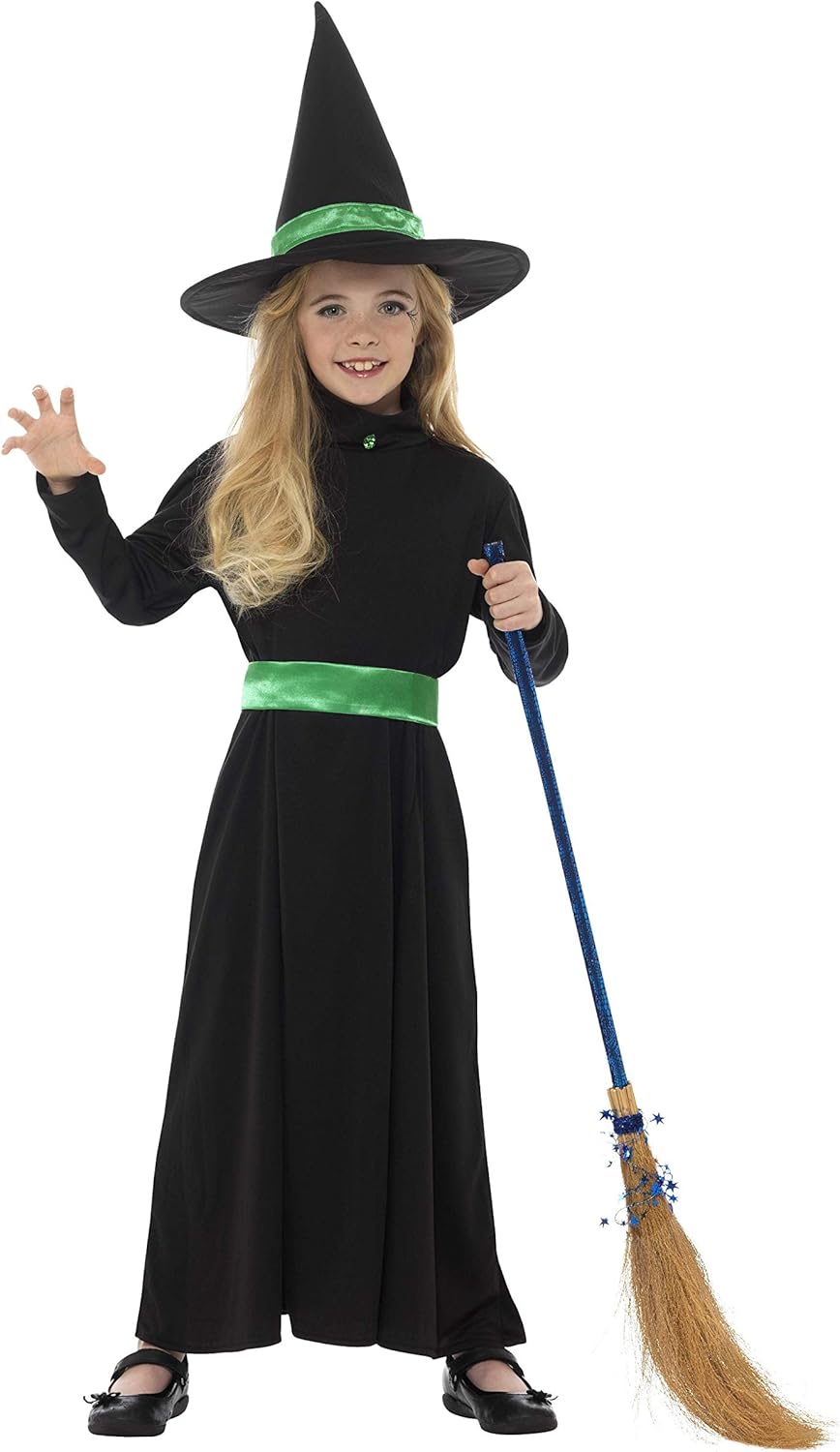 Smiffys Wicked Witch Costume - M (7-9 Years)