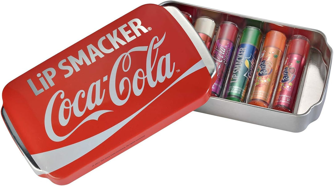 Lip Smacker Coca-Cola Tin Collection - Assorted Flavours Lip Gloss Set (39036)