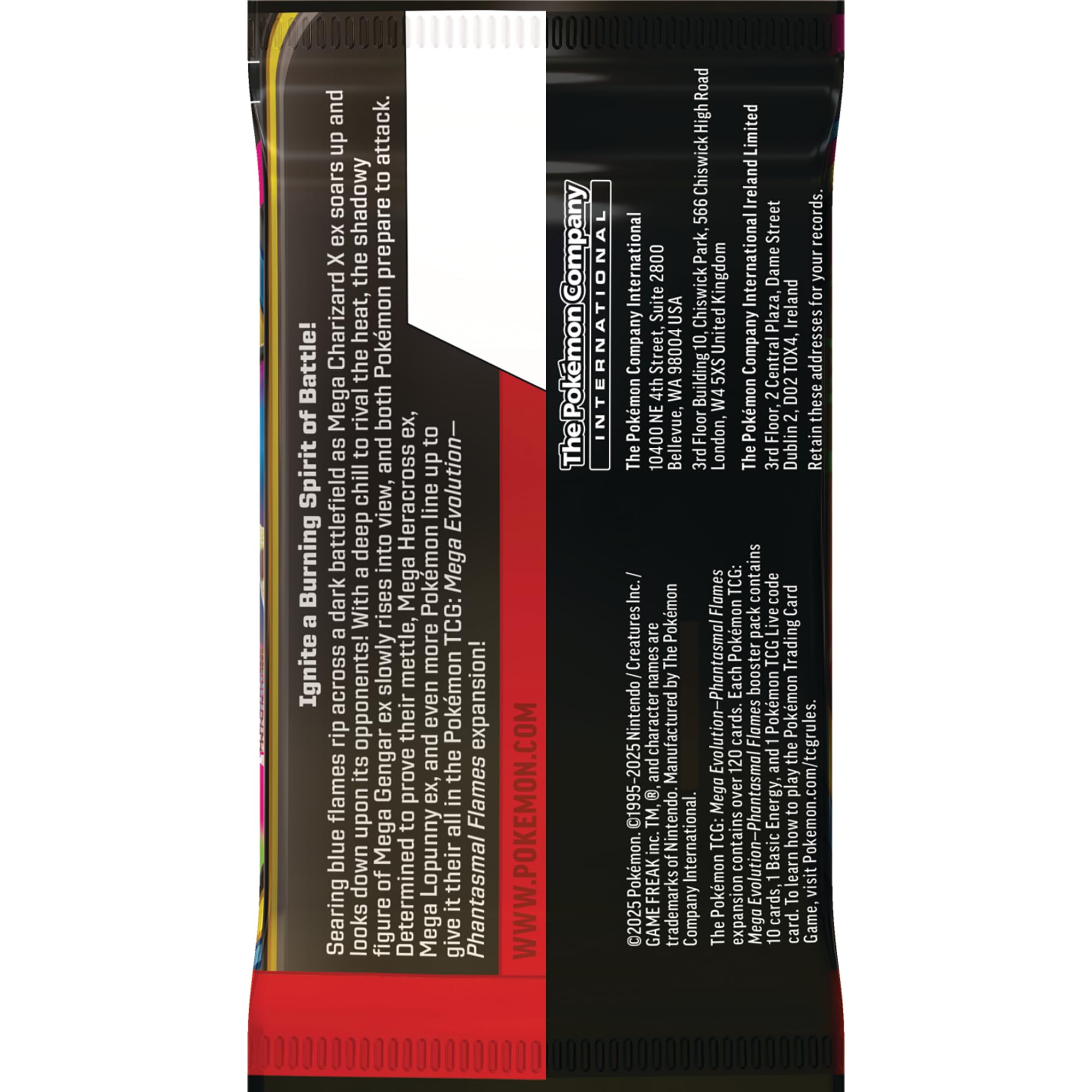 Pokémon TCG: Mega Evolutions Phantasmal Flames Booster Display Box 9