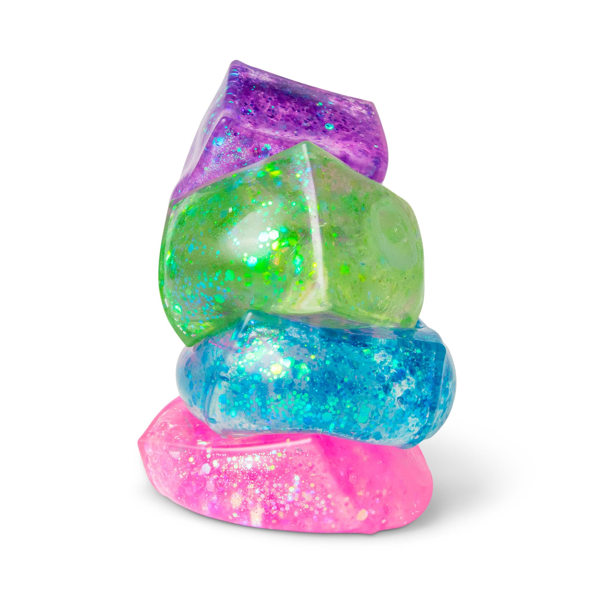 Scrunchems Glitter Sugar Cube - Sensory Fidget Toy for Stress Relief, Ages 3+ 19