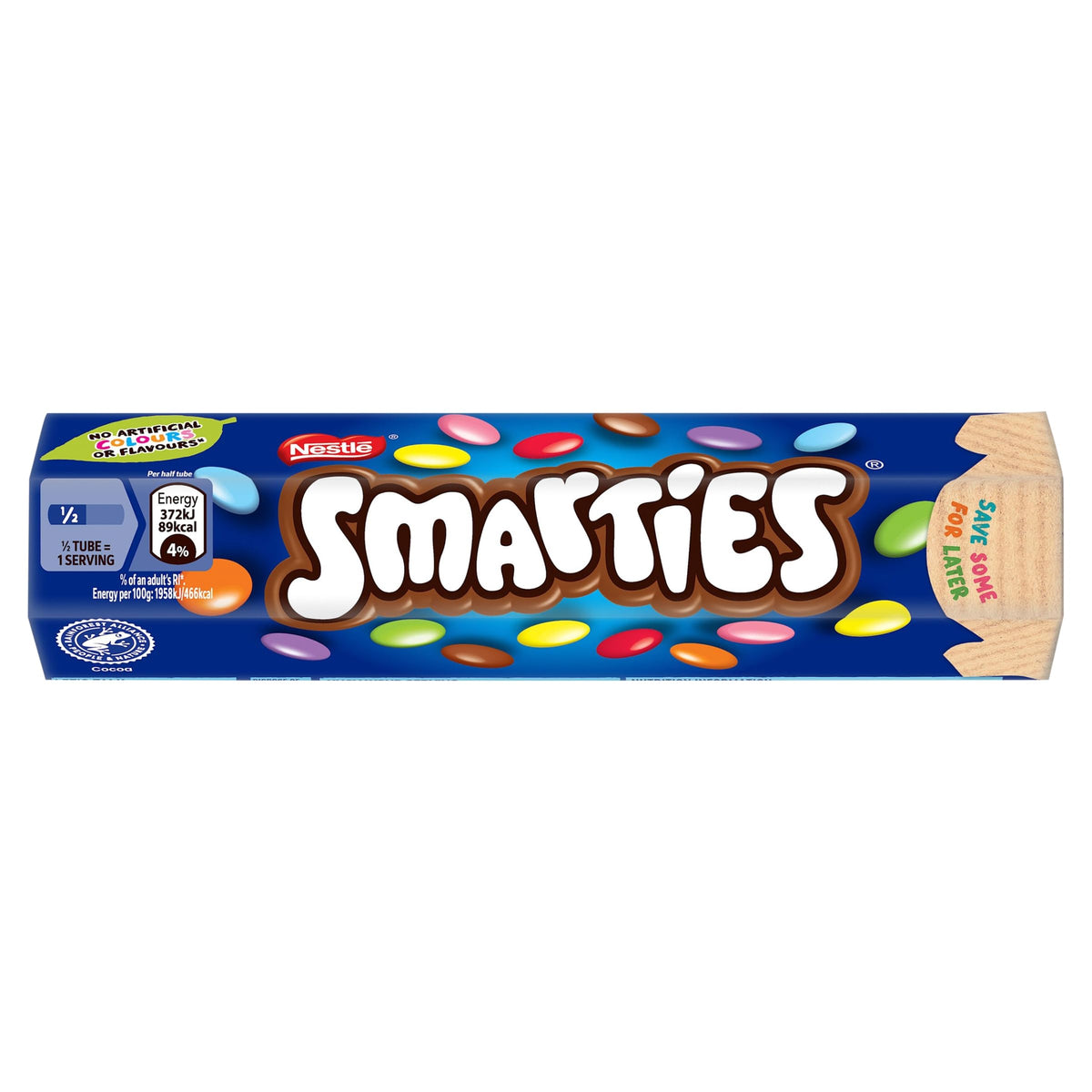 Smarties Milk Chocolate Tubes - 24 x 38 g