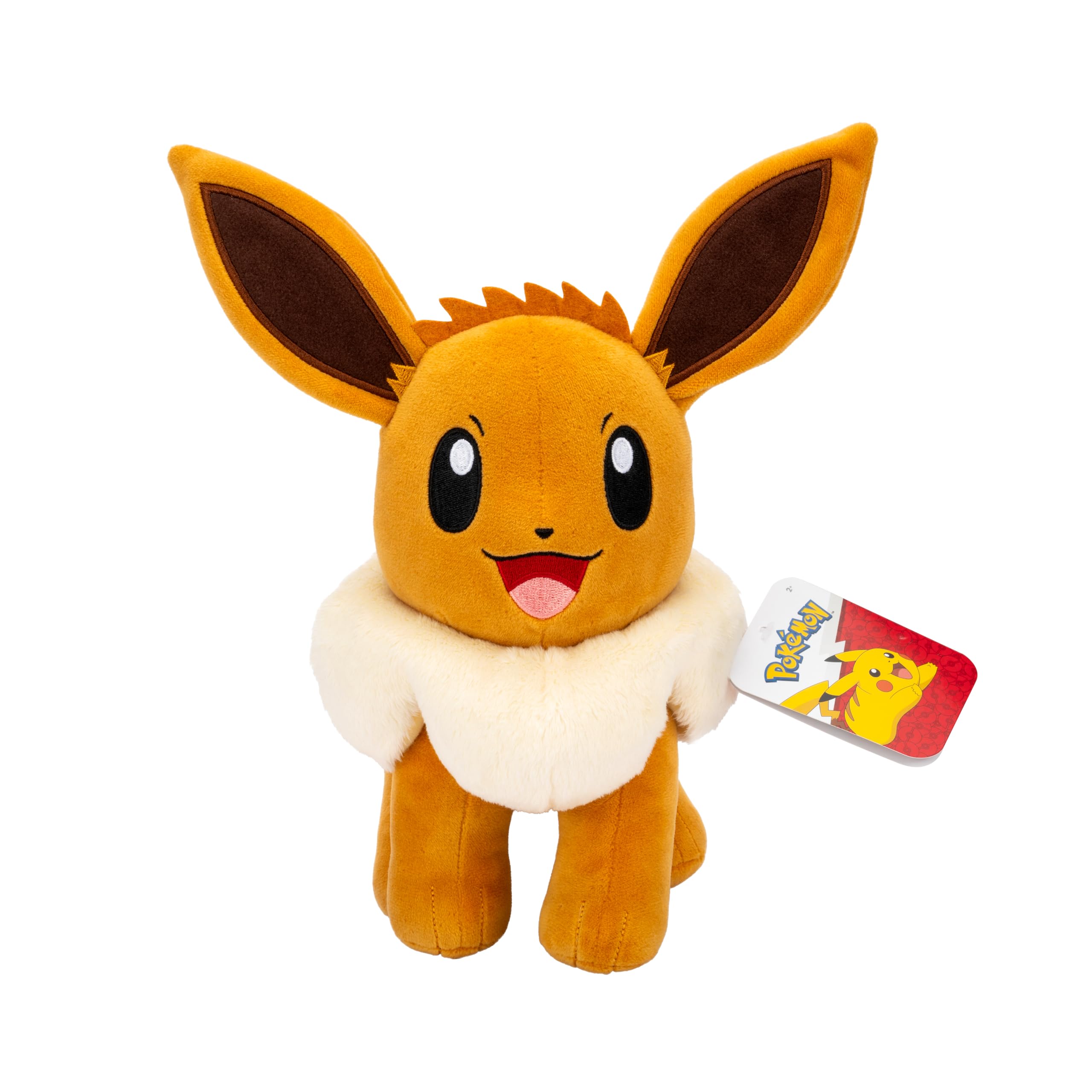 Pokémon Eevee Plush - 12-Inch Soft Plush with Authentic Animated Series Details 3