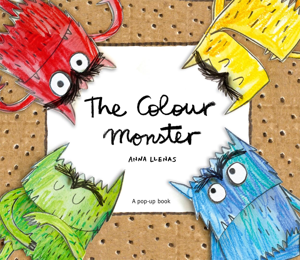 Anna Llenas - The Colour Monster Pop-Up | Hardcover | Ages 2-5