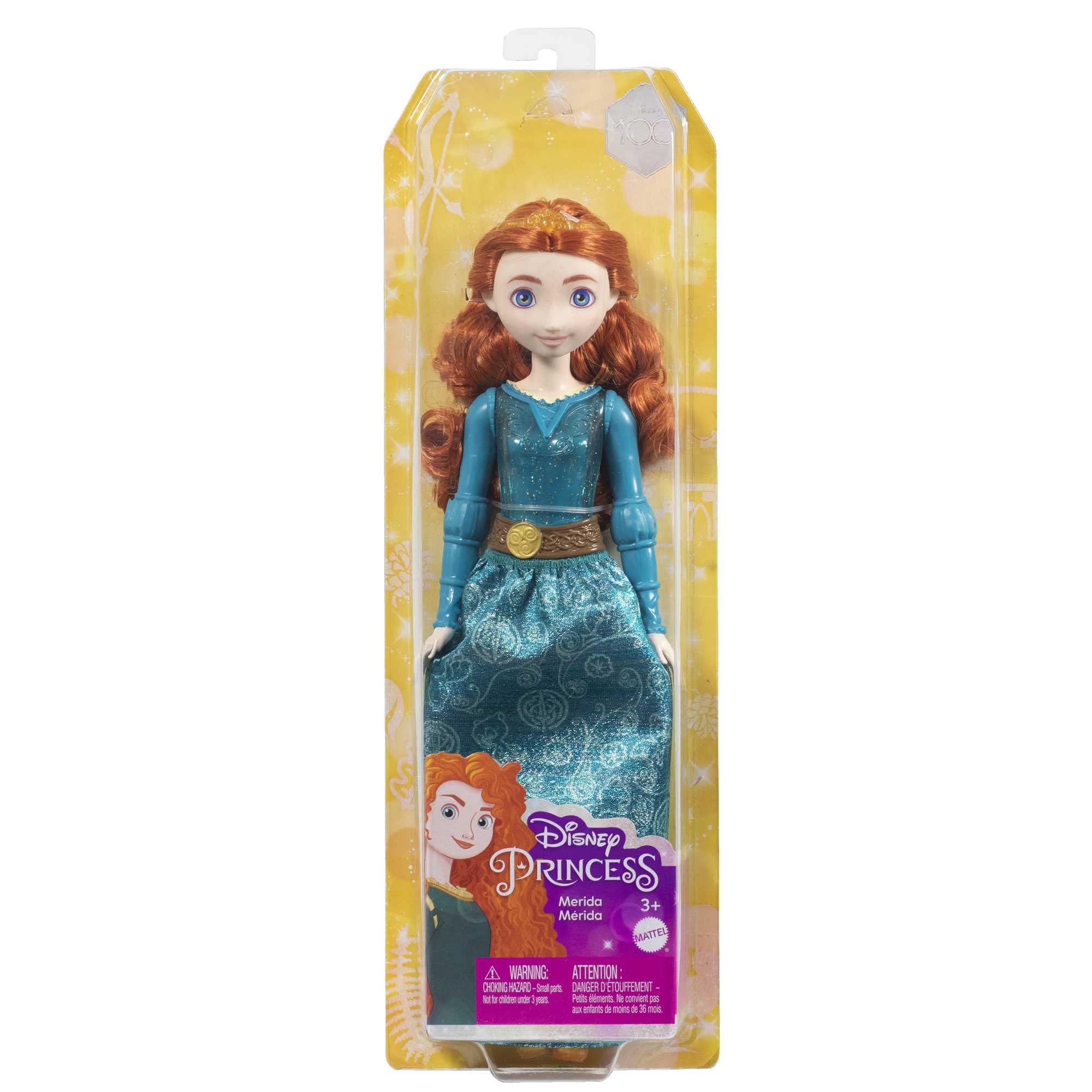Mattel Disney Princess Merida Doll with Sparkling Clothing & Accessories | Posable Fashion Doll | HLW13 6
