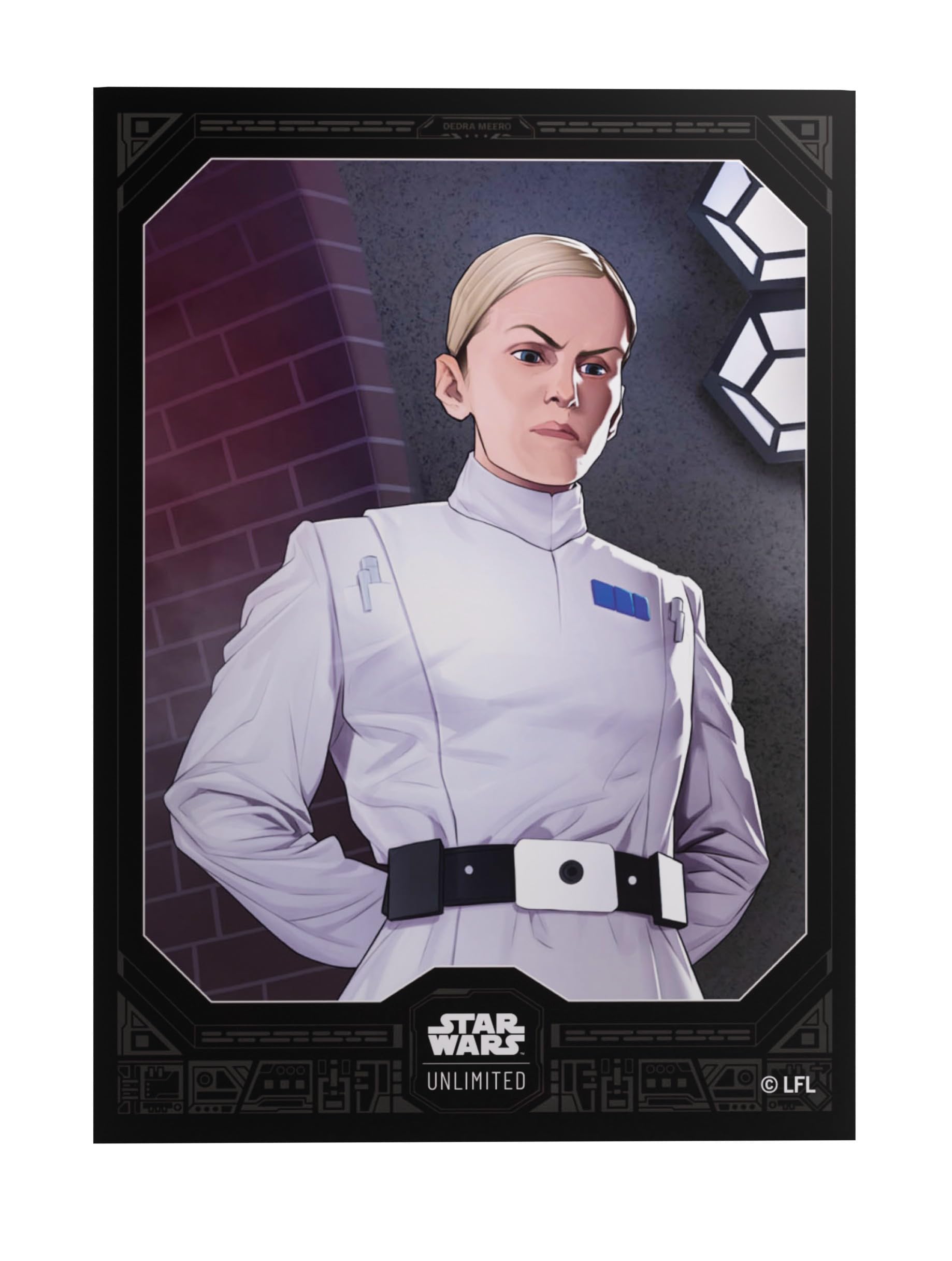 Gamegenic Star Wars: Unlimited Premium Art Sleeves - Dedra Meero | 66mm x 92mm | 62 Count 1