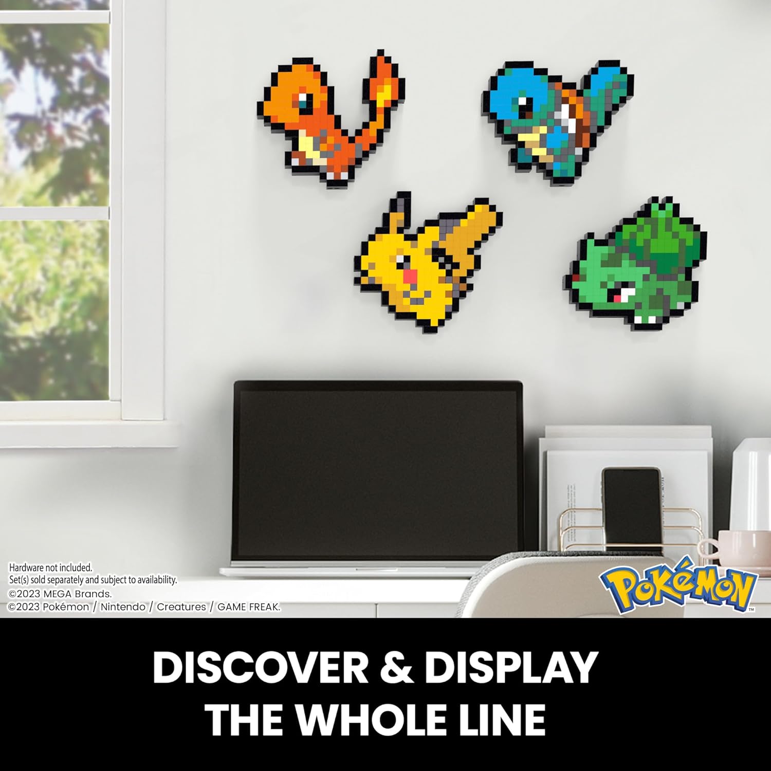 MEGA Pokémon Squirtle Building Set - 367-Piece Pixel Art Figure for Adult Collectors 4