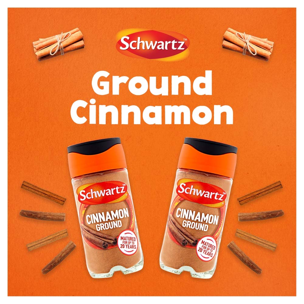 Schwartz Ground Cinnamon - Warm & Sweet Aroma | 39g Jar