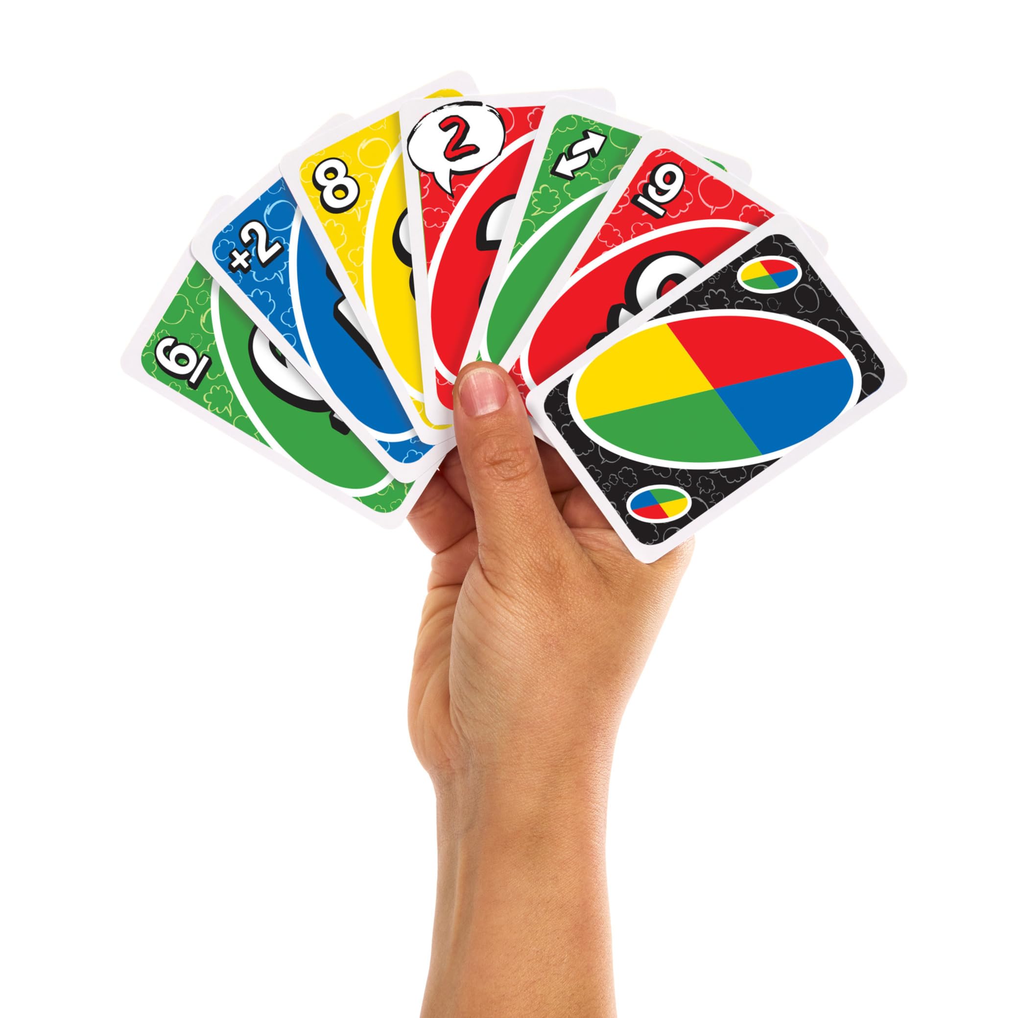 Mattel UNO House Rules Card Game for Family, Party & Travel - HRL31 2