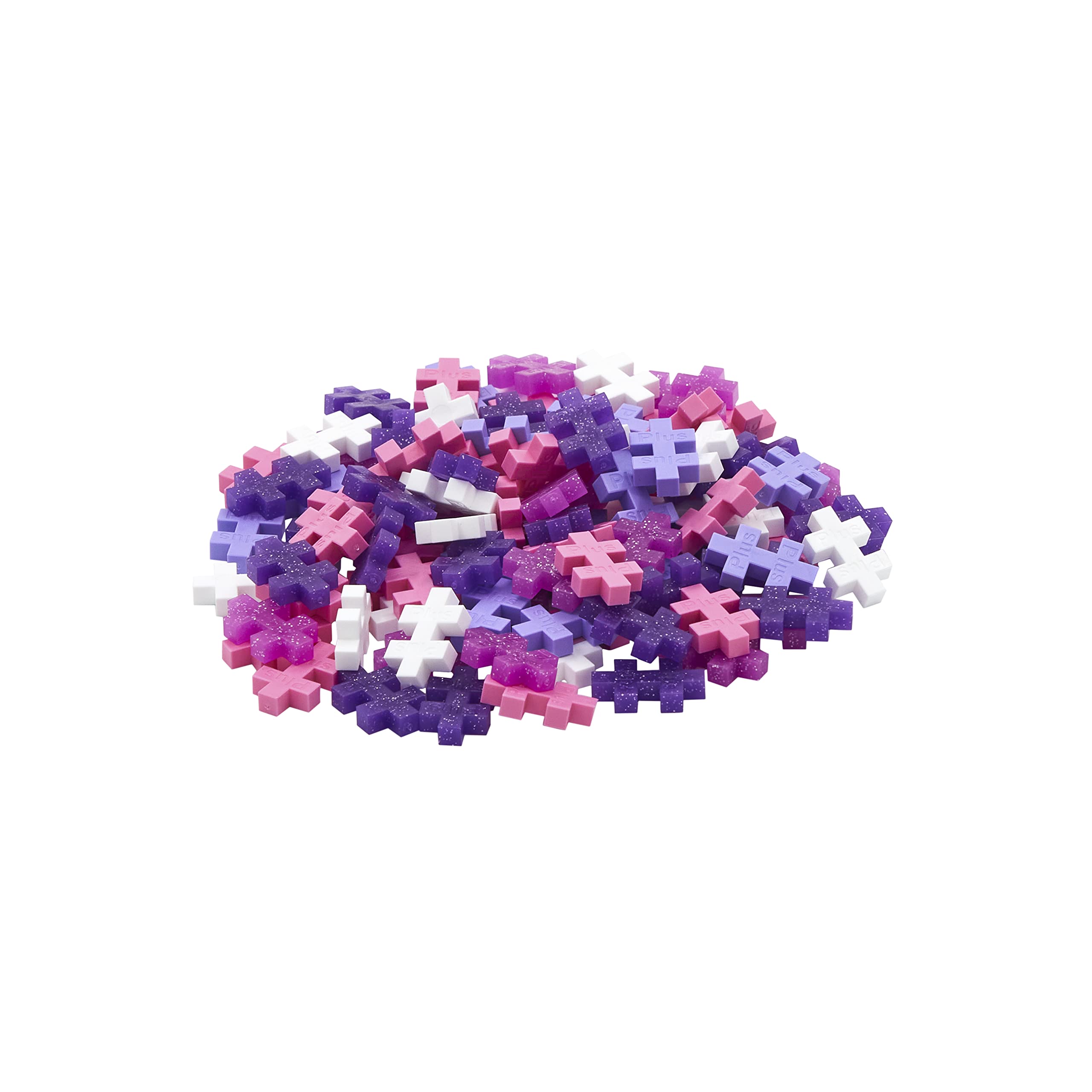 PLUS PLUS Glitter Building Set - 100 Pieces | STEM Learning | Ages 5+ | Non-Toxic Plastic 3
