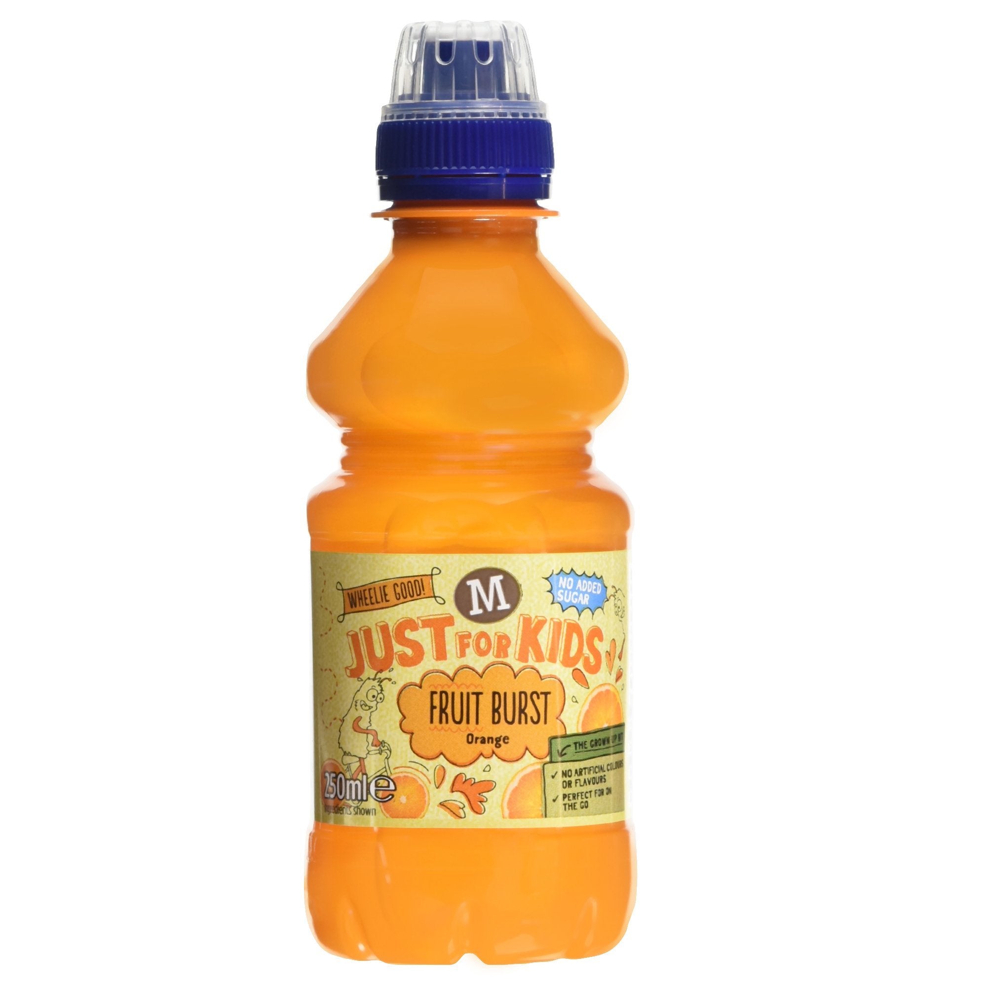 Morrisons No Added Sugar Fruit Burst Orange Juice Drink, 4 x 250ml 2