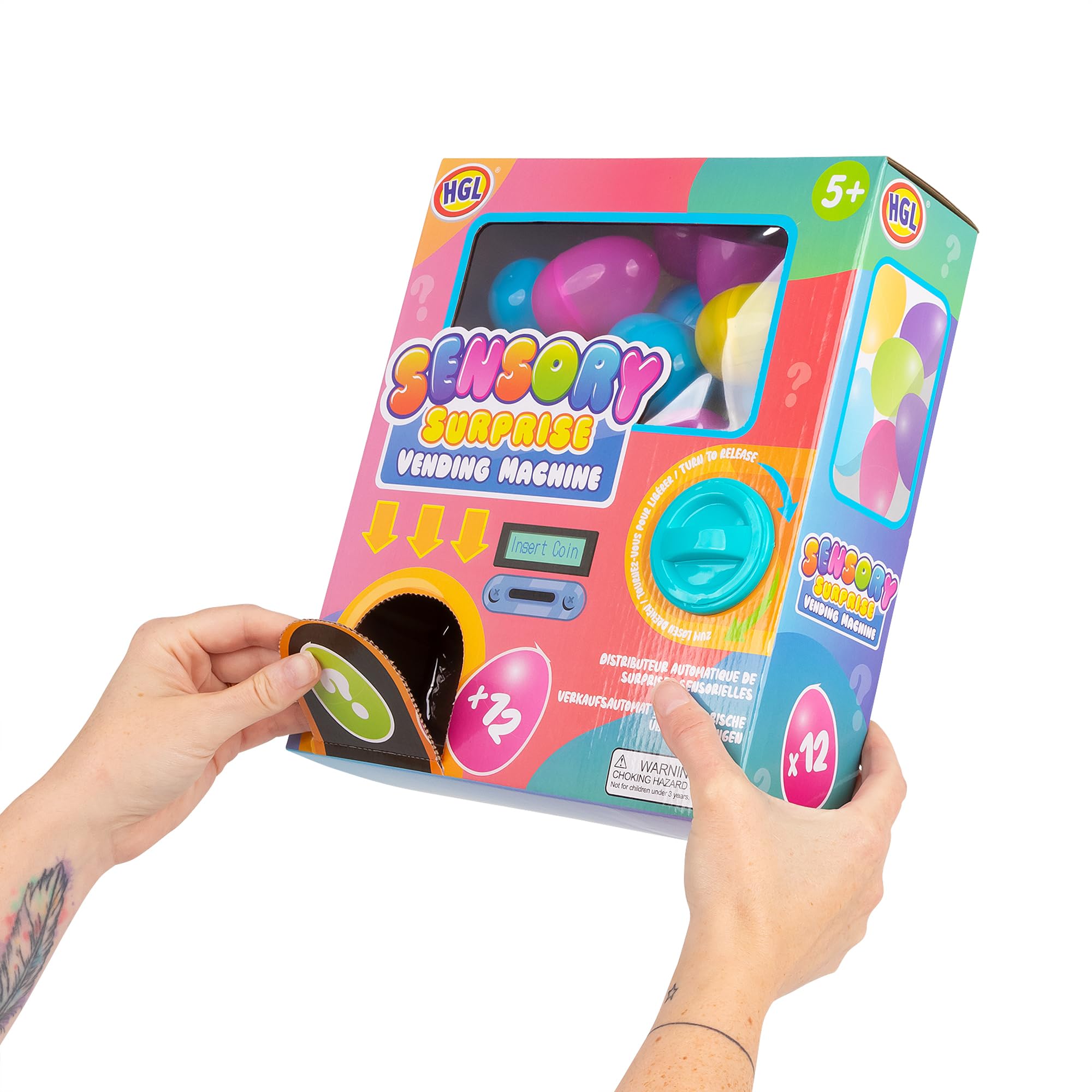 HGL Sensory Surprise Vending Machine - Interactive Fidget Toy Set for Kids 5+ 4