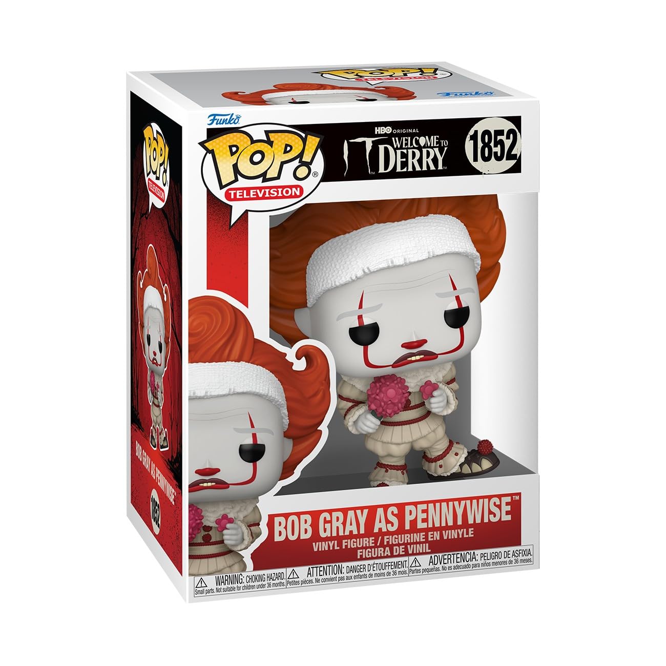 Funko Bob Gray as Pennywise - Welcome to Derry Chibi Vinyl Figure | 3.75 in 1