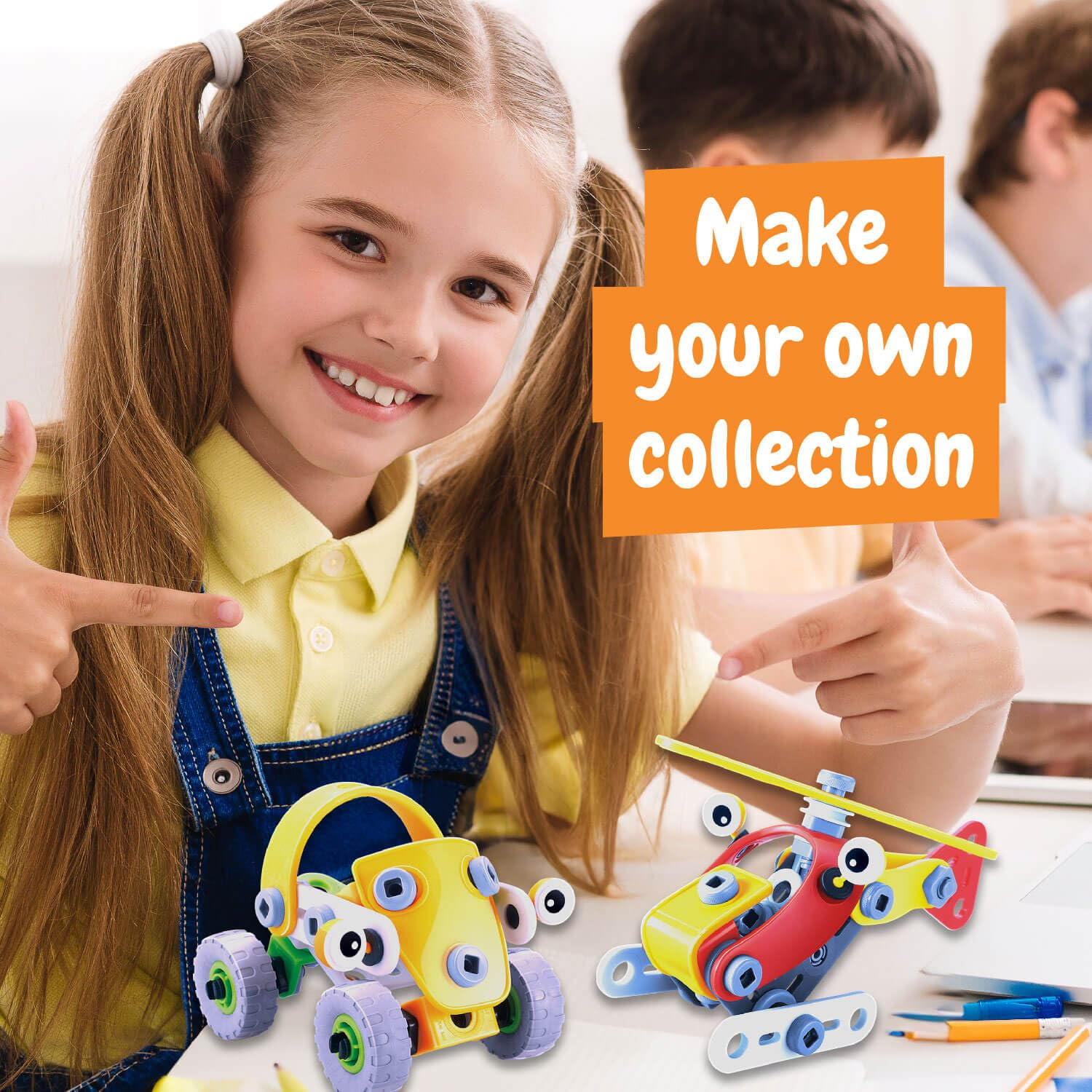 Science4you First Construction Kit - Mechanics Laboratory for Kids Age 4+ 6