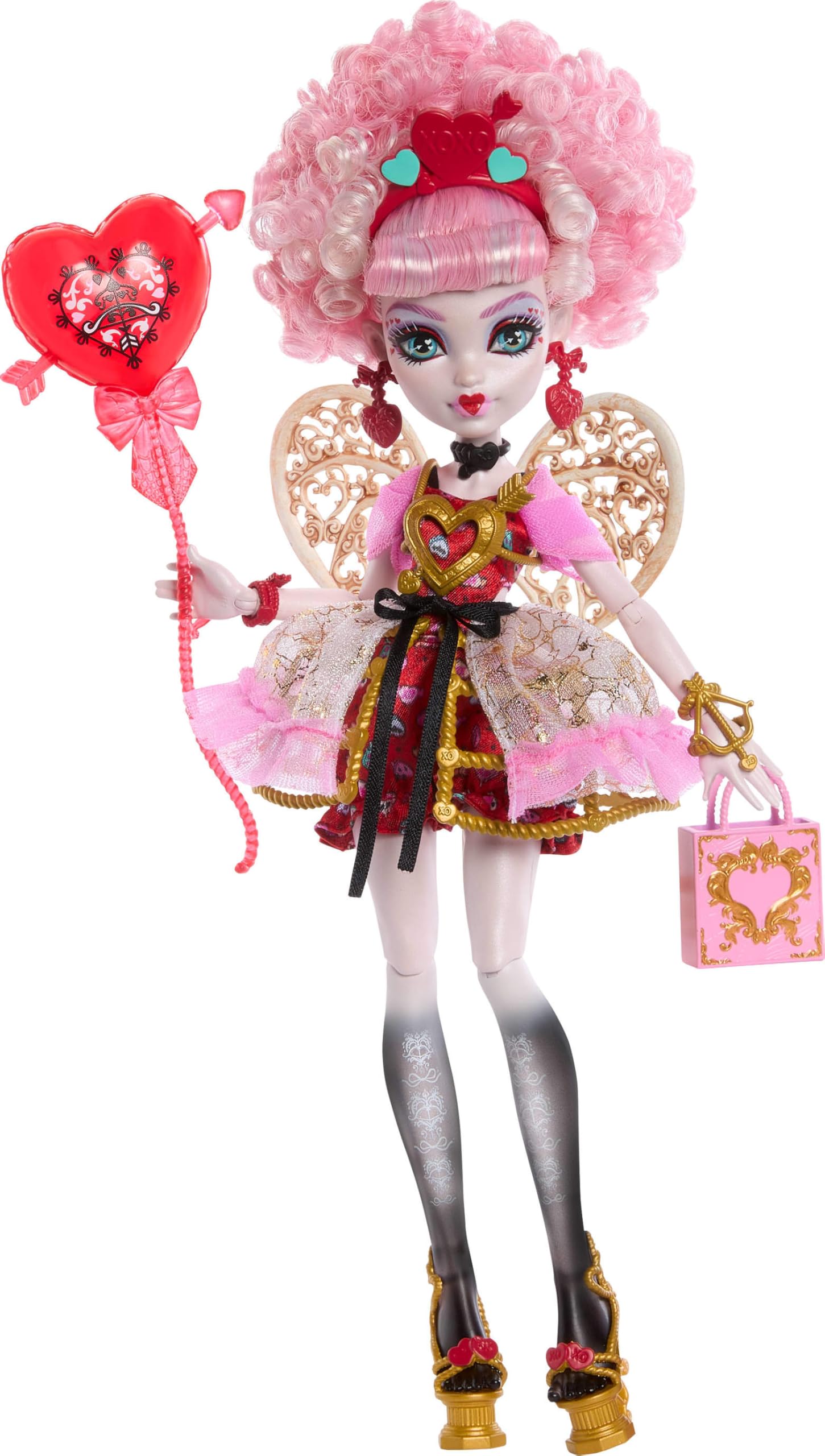 Monster High Cupid Asteria Scary Sweet Birthday Doll with Party Accessories 1