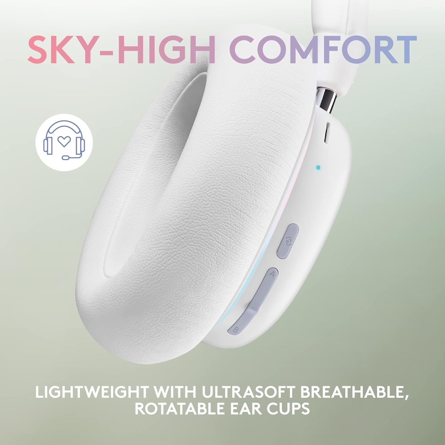 Logitech G G735 Wireless Gaming Headset with LIGHTSYNC RGB, LIGHTSPEED Wireless, Bluetooth, Detachable Mic 5