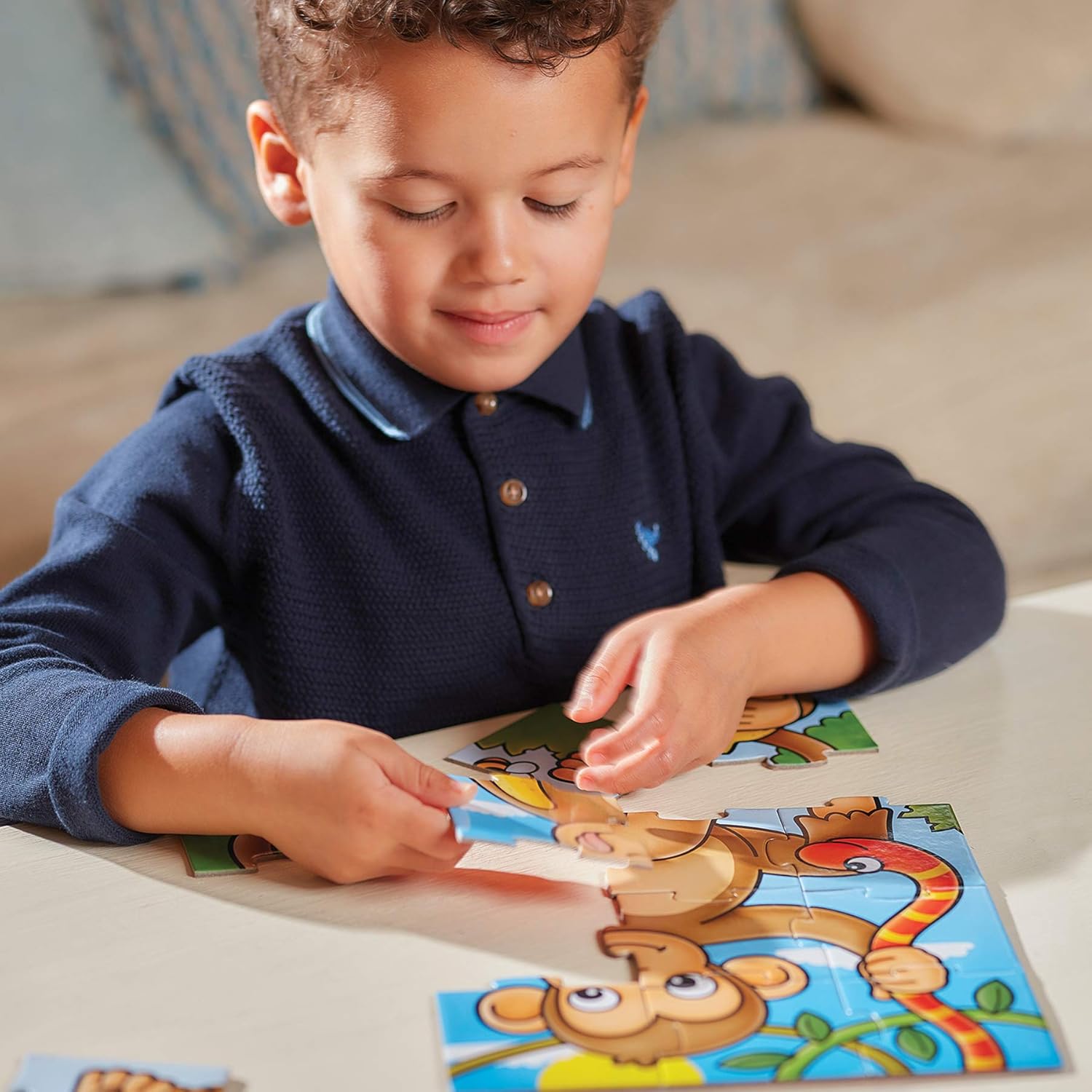 Orchard Toys First Jungle Friends Jigsaw Puzzle - 12-Piece Educational Puzzle for Toddlers 2+ 2