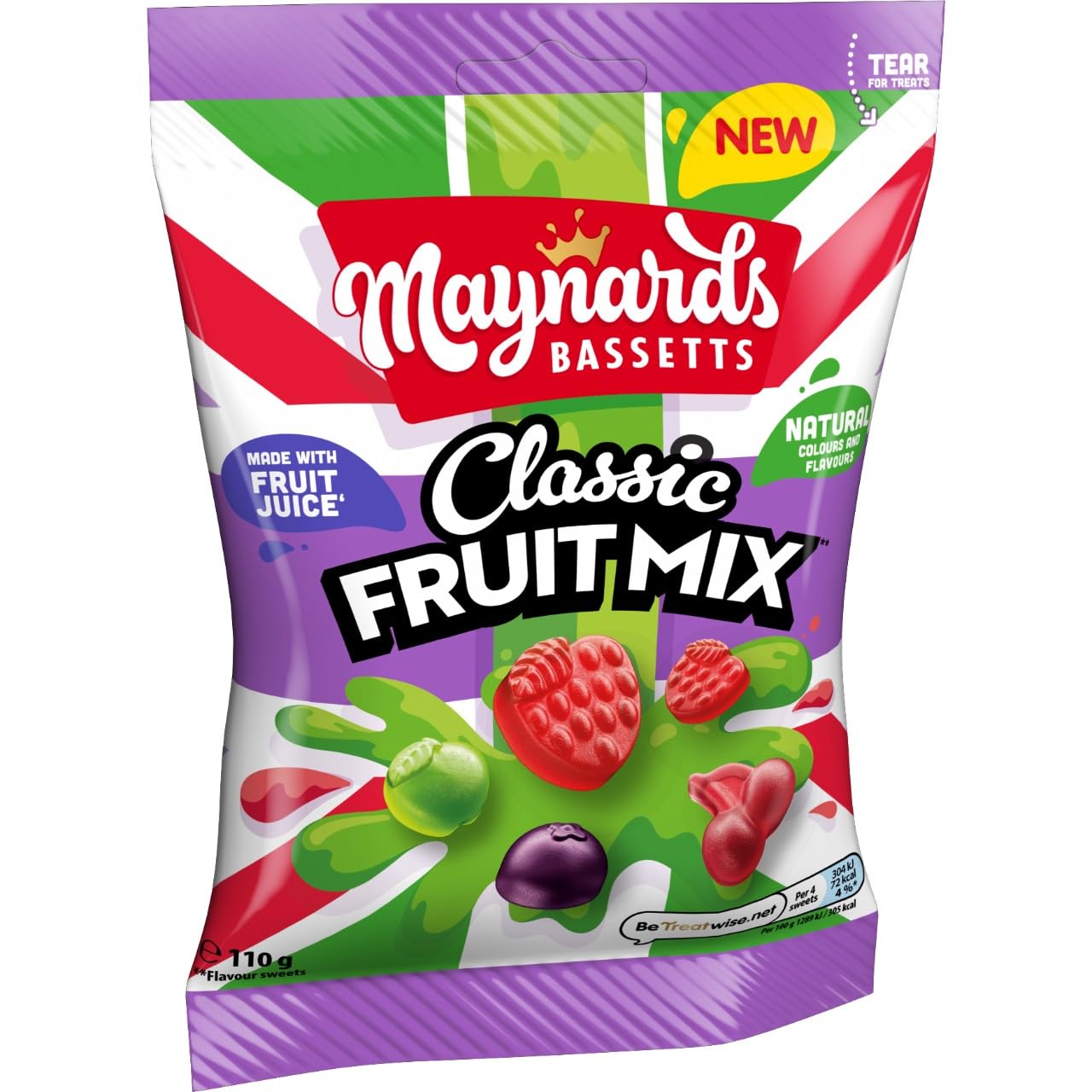 Maynards Bassetts Classic Fruit Mix Sweets - Chewy Fruit Flavoured Candies 4