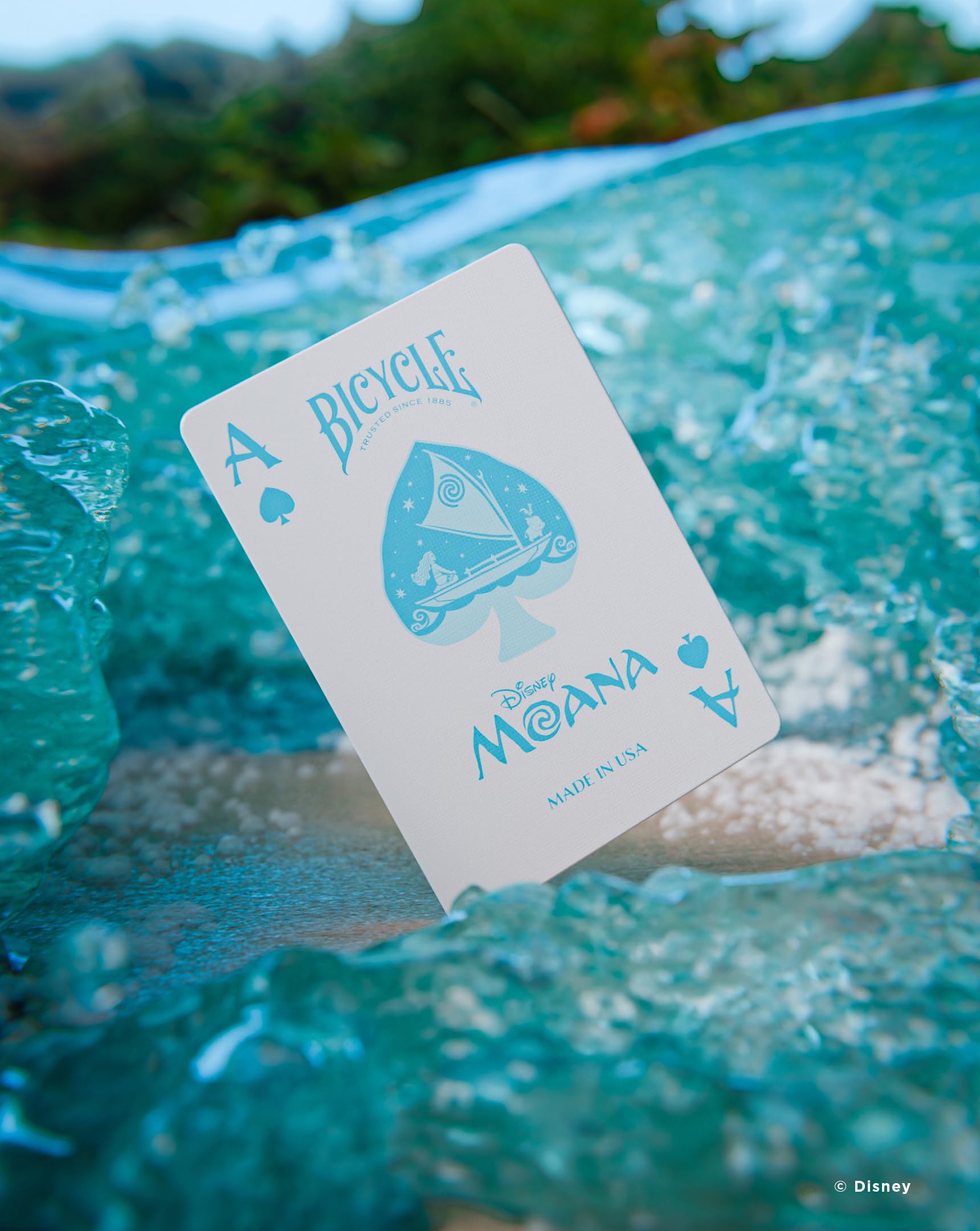 Bicycle Disney Moana Inspired Playing Cards - 1 Deck | Air Cushion Finish | Unisex Adult 4