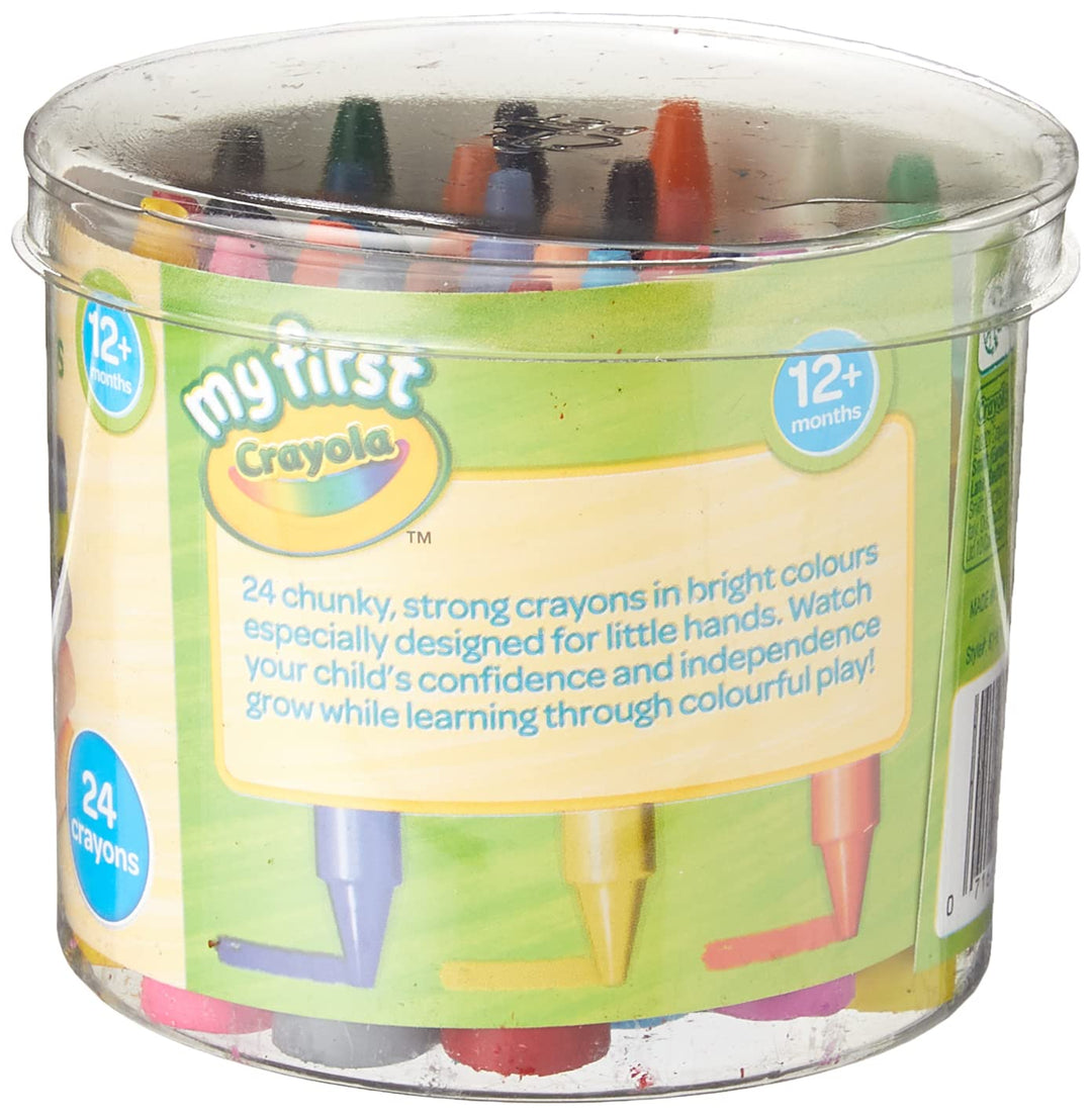 Crayola My First Easy Grip Jumbo Crayons - 24 Count for Toddlers