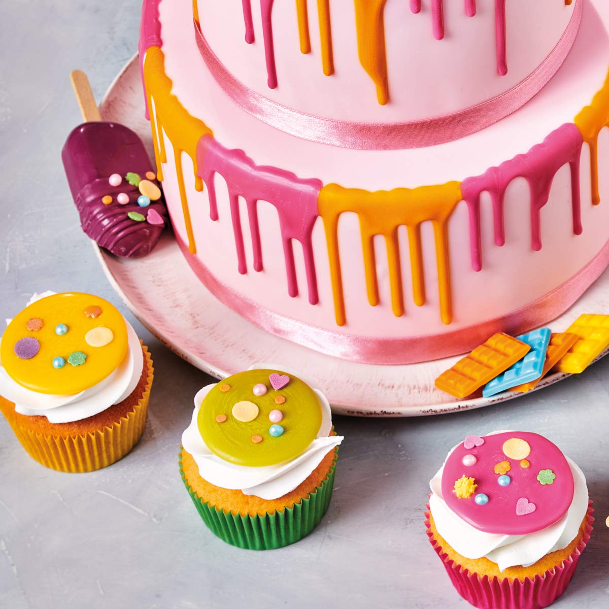 FunCakes - Deco Melts Natural White No E171, AZO Free, 250 g 5