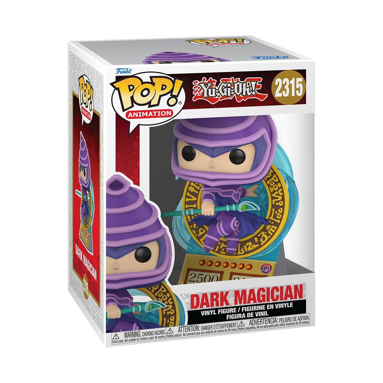 Funko Pop! Yu-Gi-Oh! Dark Magician Vinyl Figure - 3.75 in | Model 86607 1