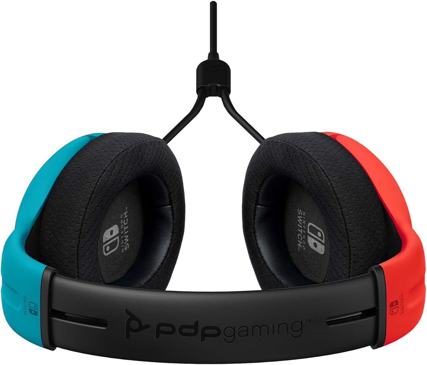 PDP LVL40 Wired Stereo Headset for Nintendo Switch - Joy-Con Blue/Red 13
