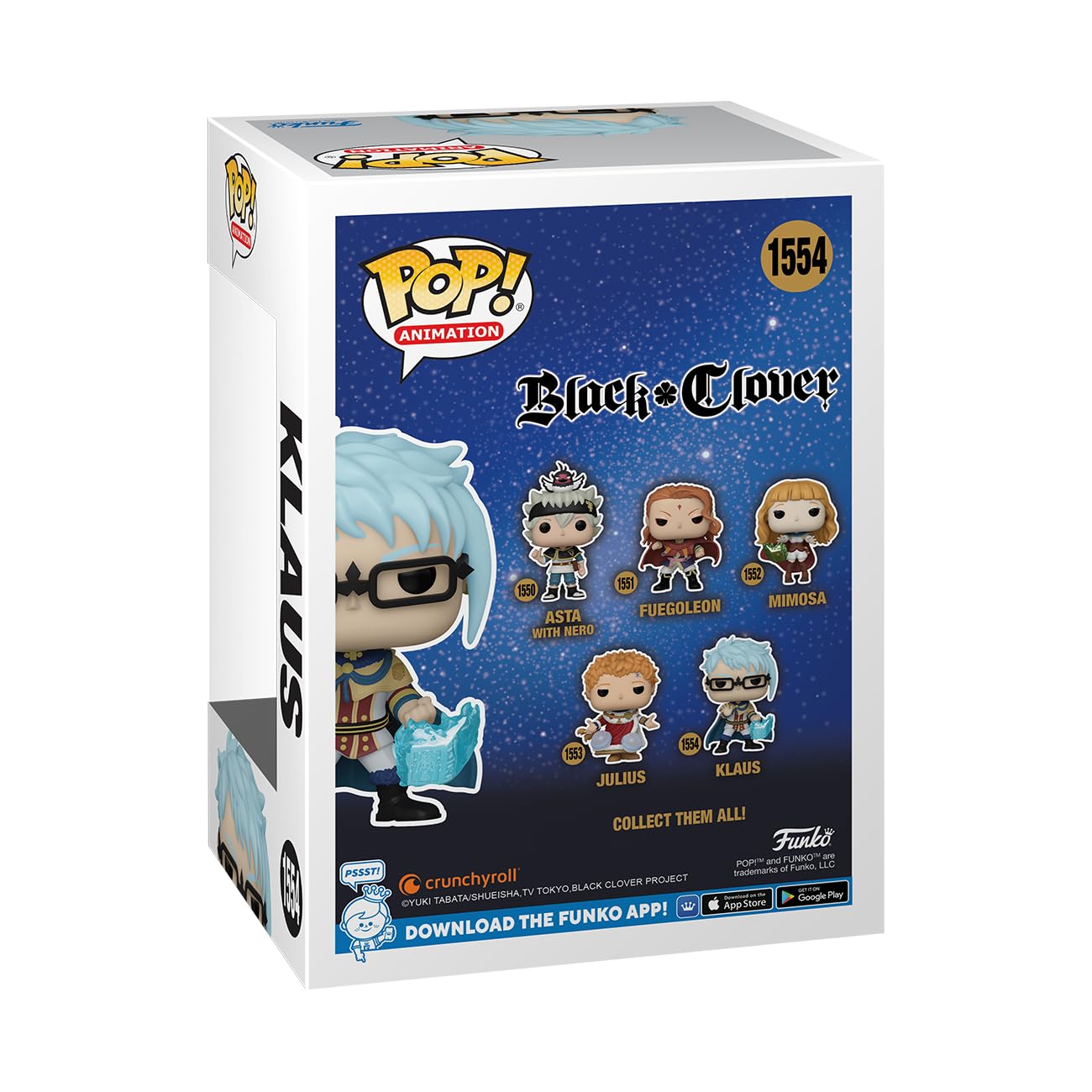 Funko Pop! Animation: Black Clover - Klaus Vinyl Figure (72118) 6