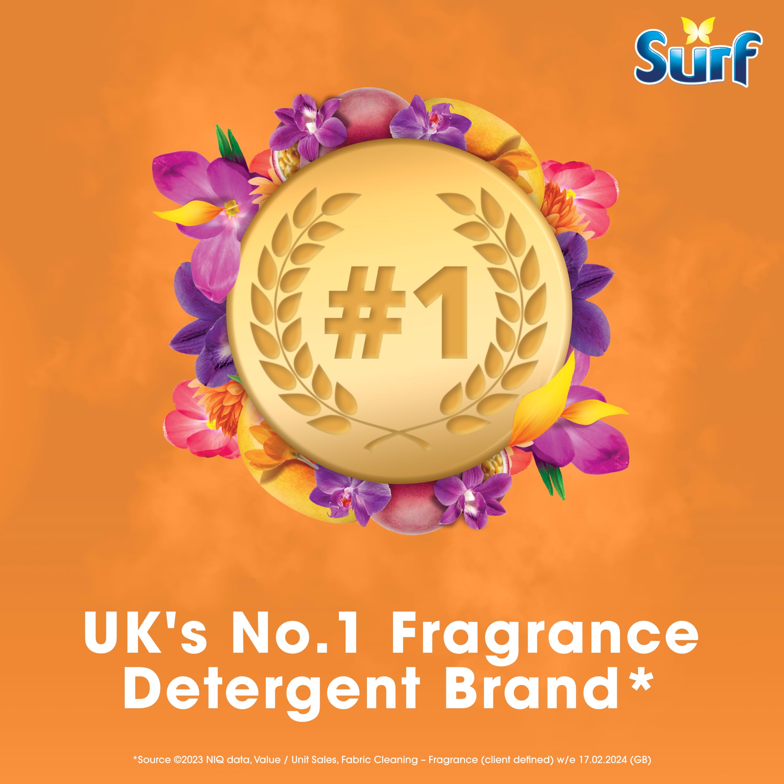Surf Passion Bloom Laundry Washing Liquid Detergent - 945 ml | Stain Remover | 12 Hour Fragrance 3