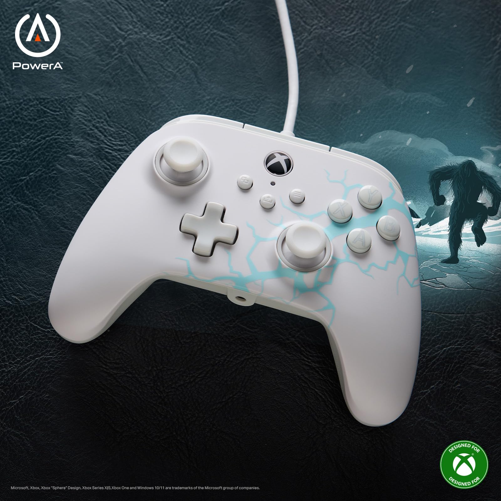 PowerA Advantage Wired Controller - Arctic Ice | Hall Effect Modules | Xbox Series X|S, Xbox One 2