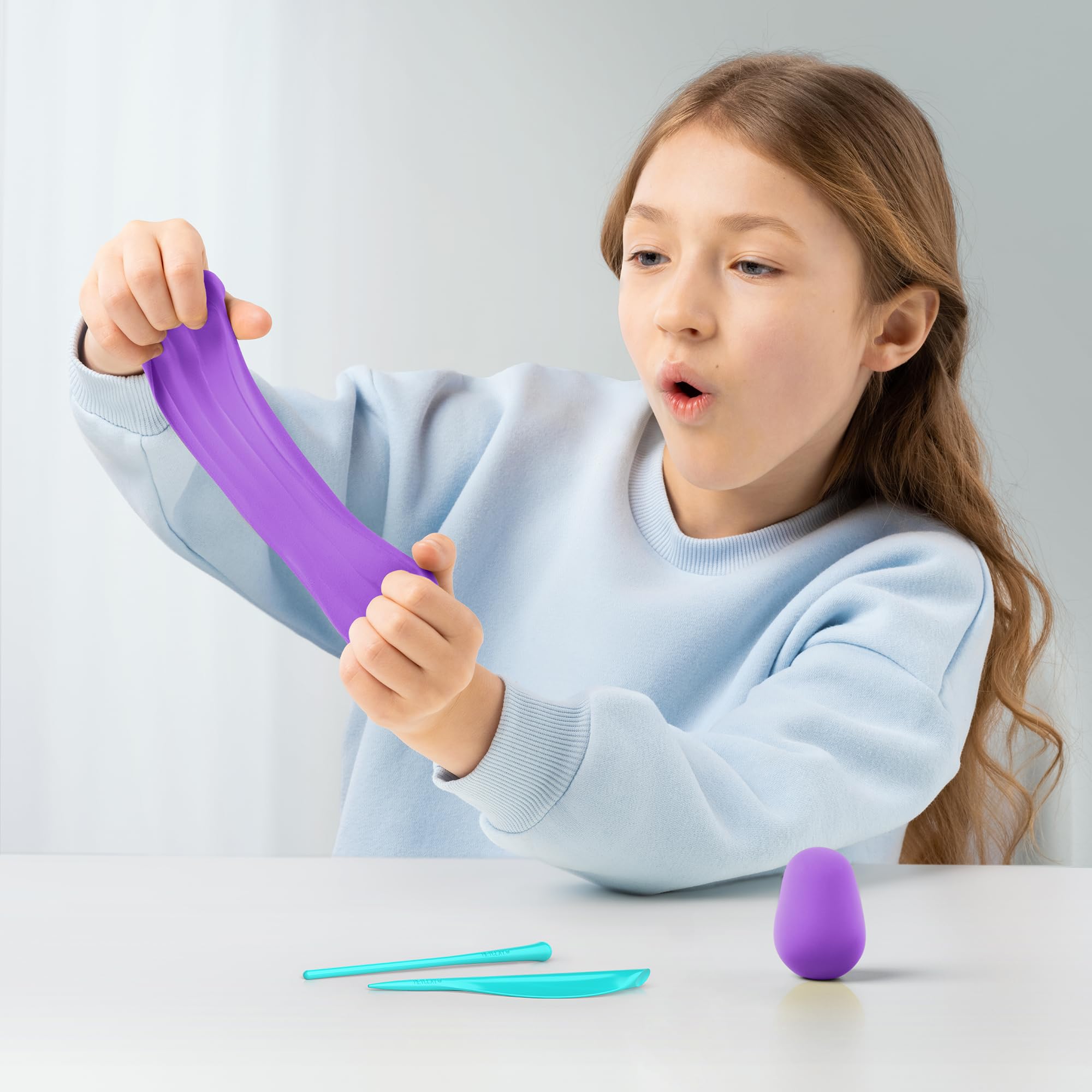 HEY CLAY Rainbow Unicorns Set - Air-Dry Clay Kit for Kids Ages 3+ 4