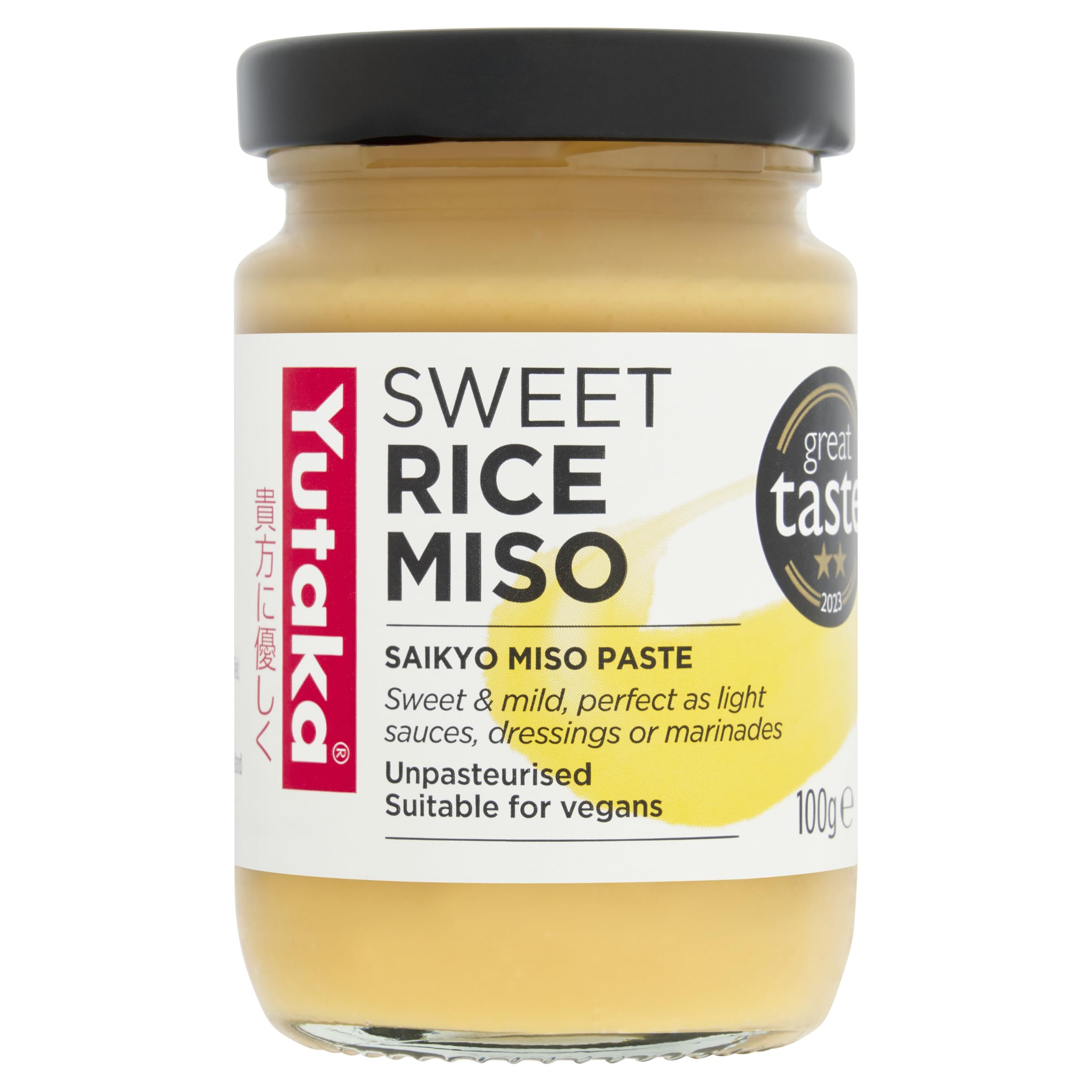 Yutaka Sweet Rice Miso Paste - Mild & Naturally Fermented Shiro Miso | 100g