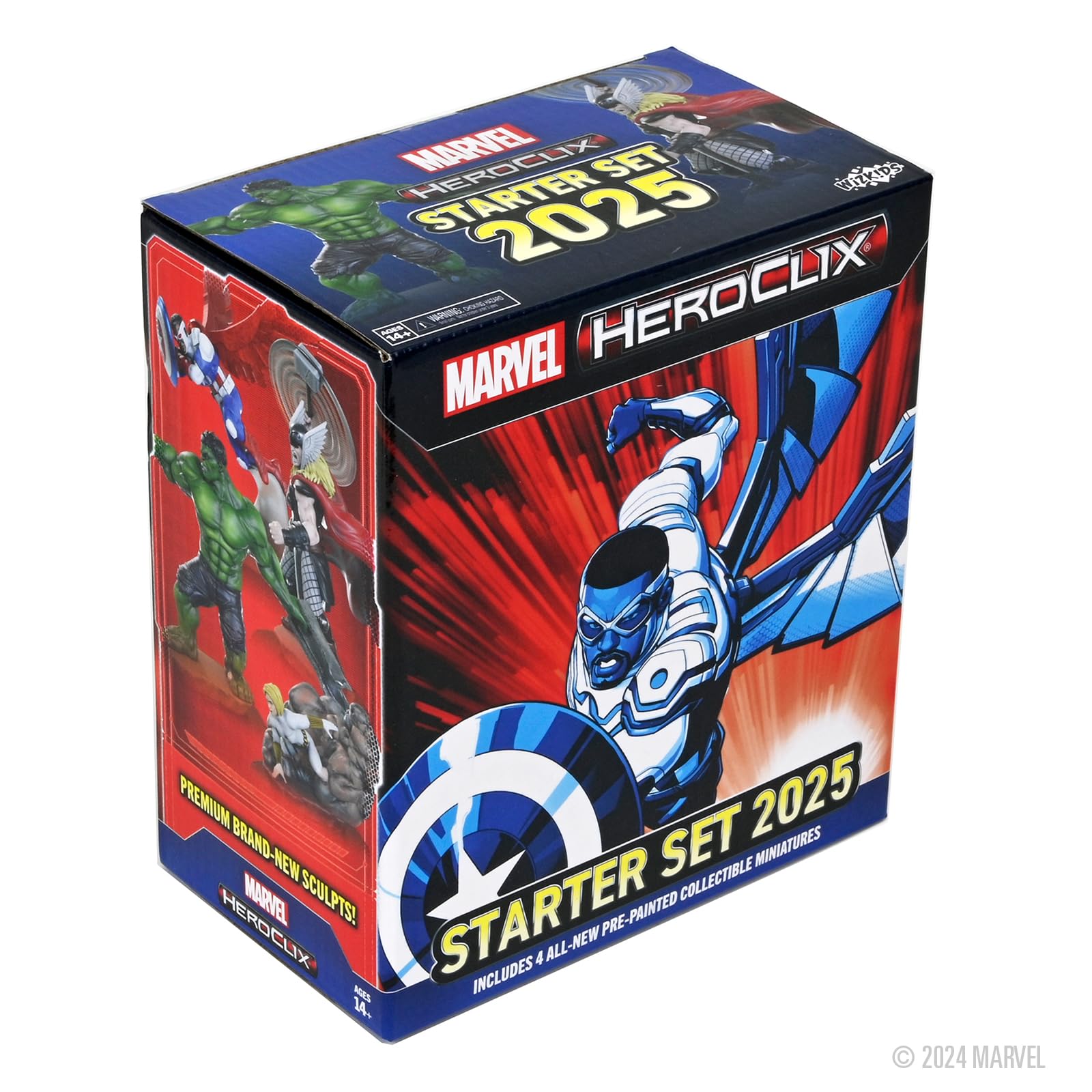 WizKids Marvel HeroClix: Starter Set 2025 Edition - Detailed Figures | Varied Gameplay Scenarios | Plastic 2
