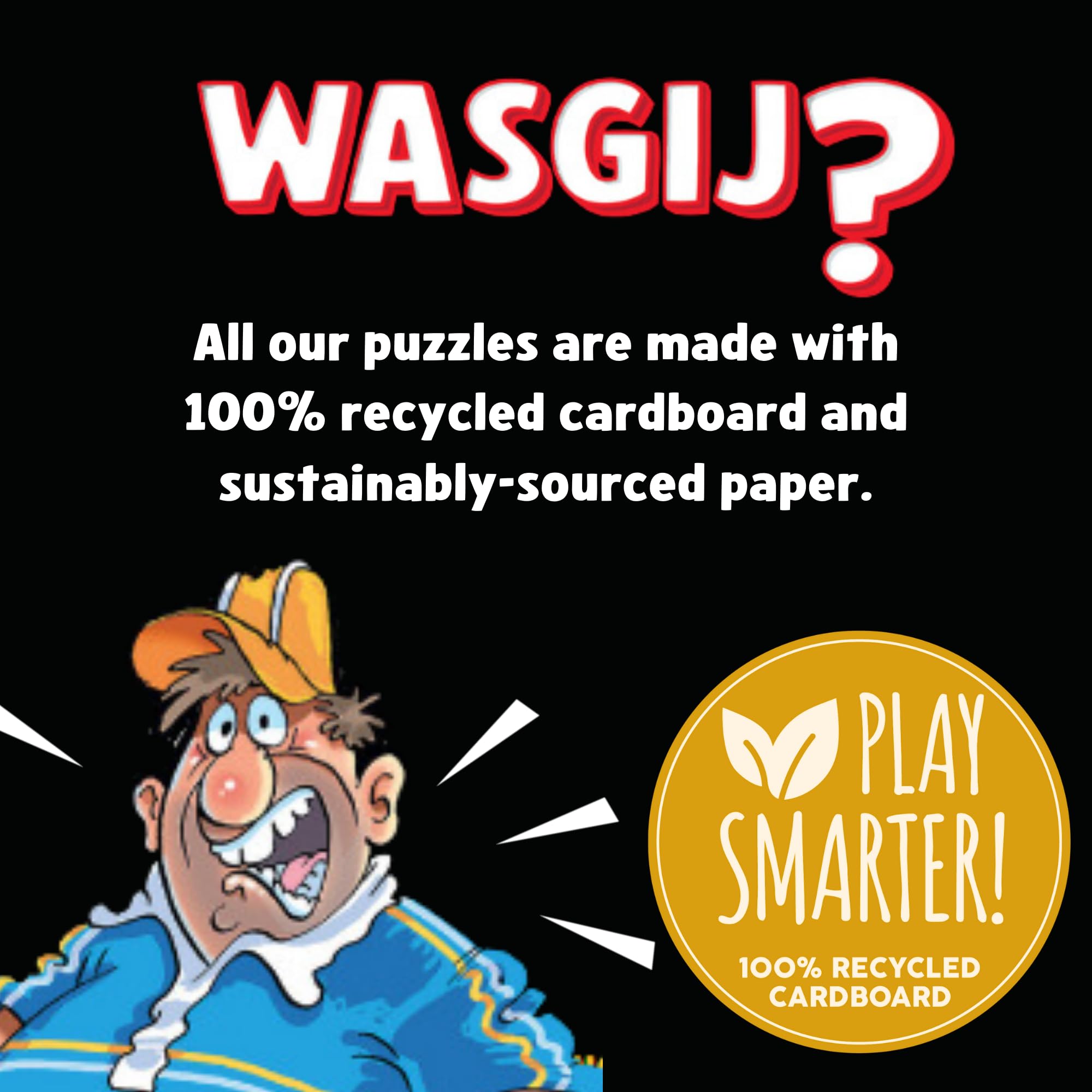 Wasgij Original 46: Middle Aisle Madness - 1000 Piece Puzzle for Adults