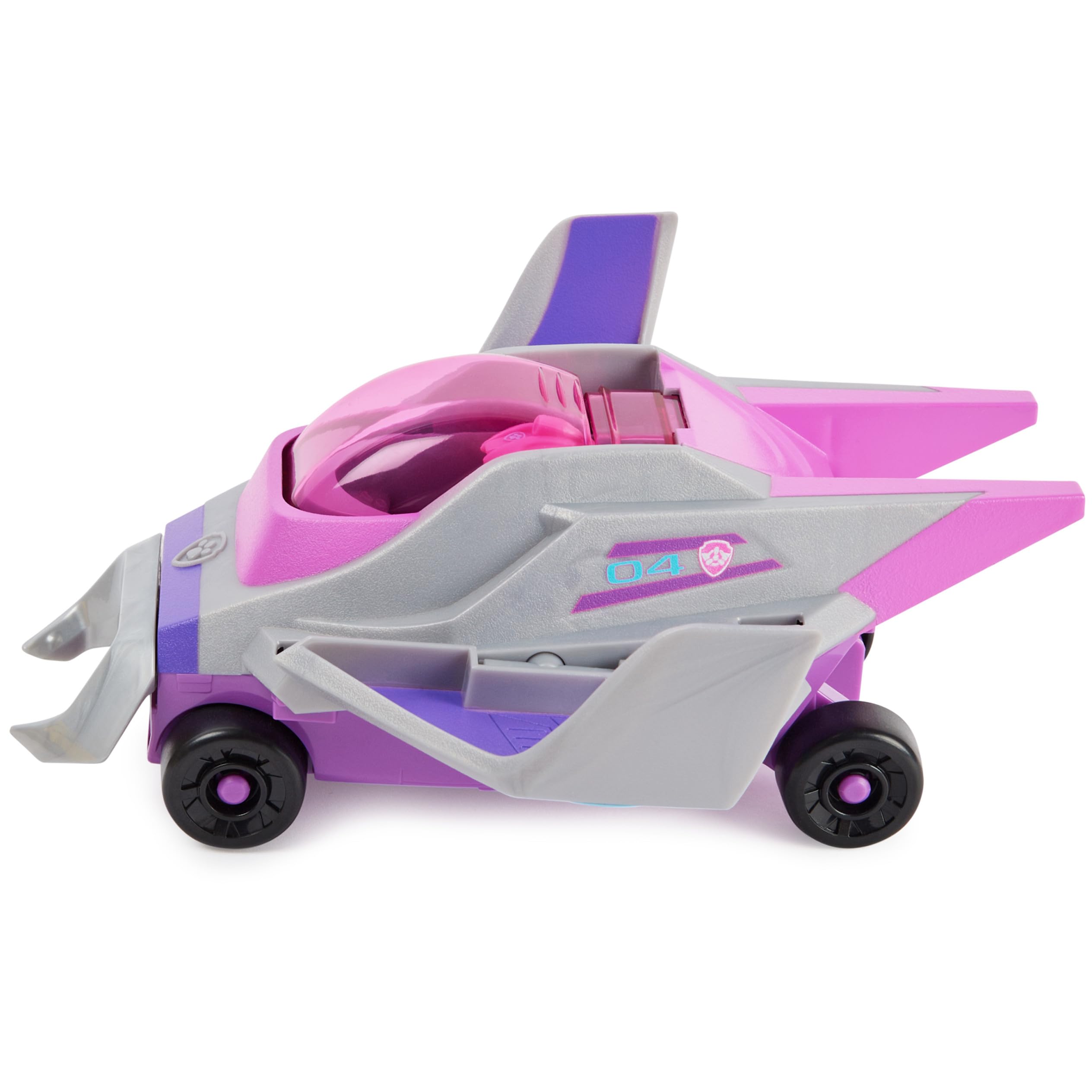PAW Patrol Aqua Pups Skye Transforming Manta Ray Vehicle with Action Figure - Ages 3+ 3