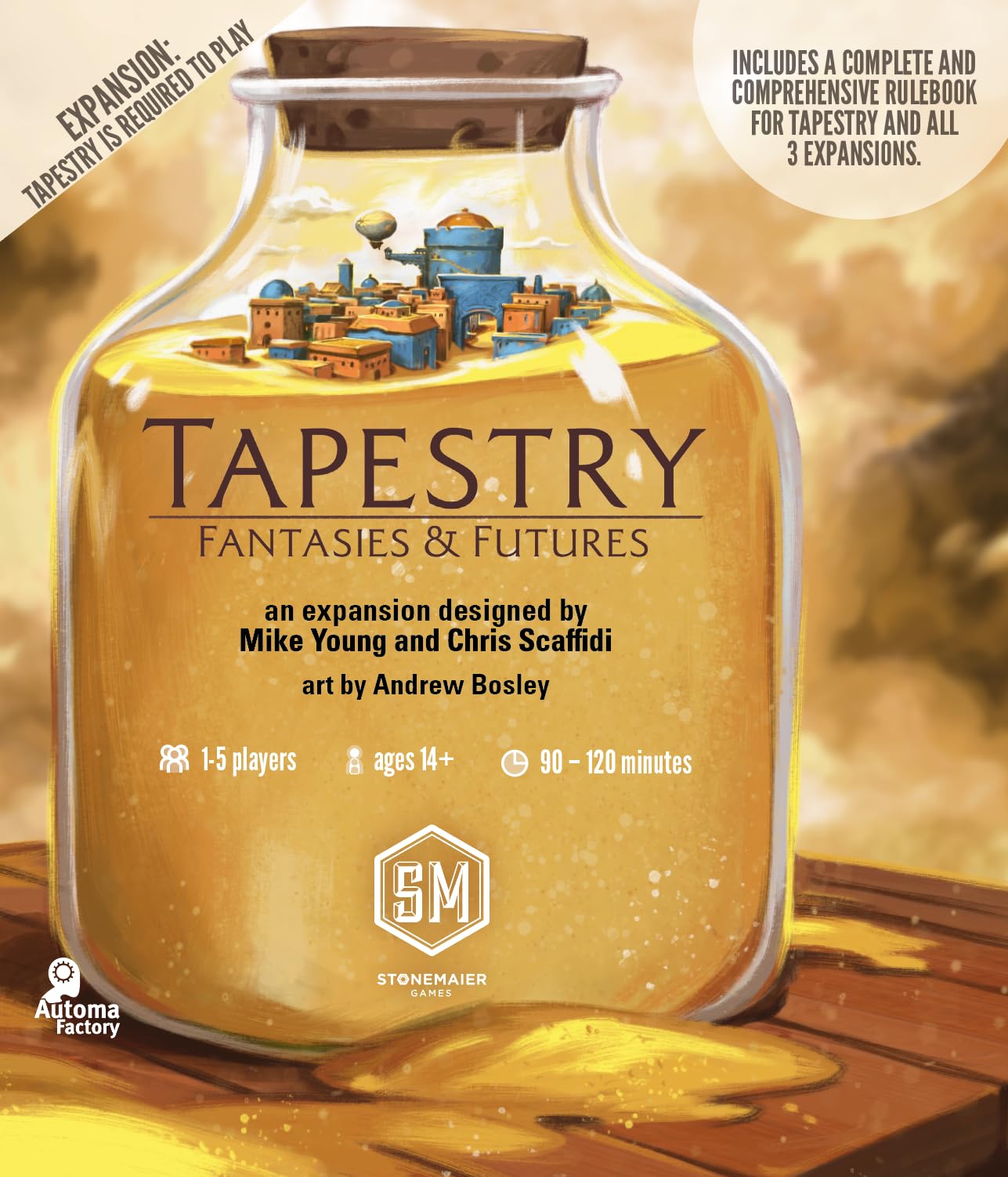 Stonemaier Games Tapestry: Fantasies & Futures Expansion 7